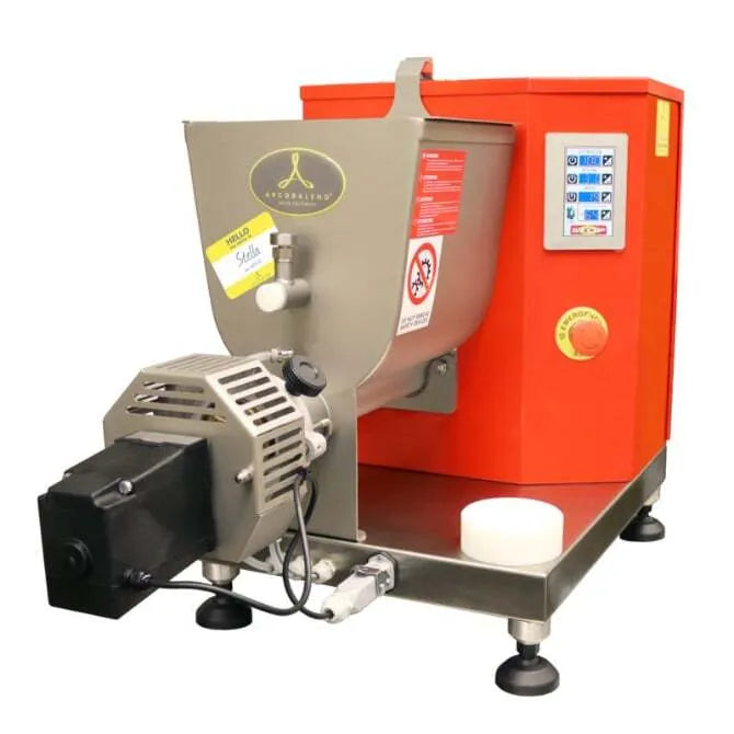 Arcobaleno AEX30 Pasta Extruder Machine - Stainless Steel Pasta Maker with 2 Dies - Perfect for Homemade Pasta, Italian Cuisine & Restaurant Use