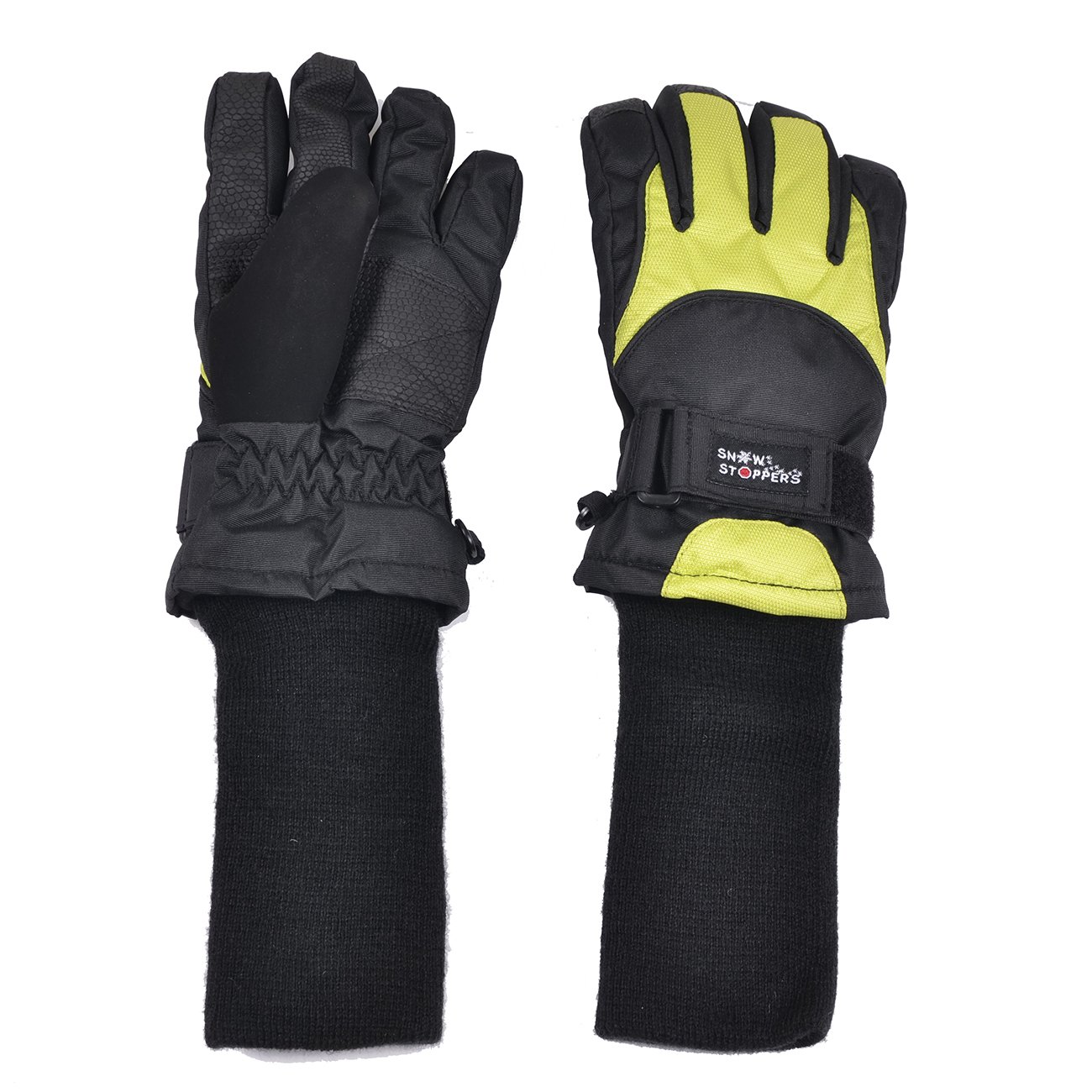 SnowStoppers Kids Ski & Snowboard Gloves - Waterproof & Warm Winter Gloves for Boys & Girls - Perfect for Skiing, Snowboarding & Outdoor Winter Activities