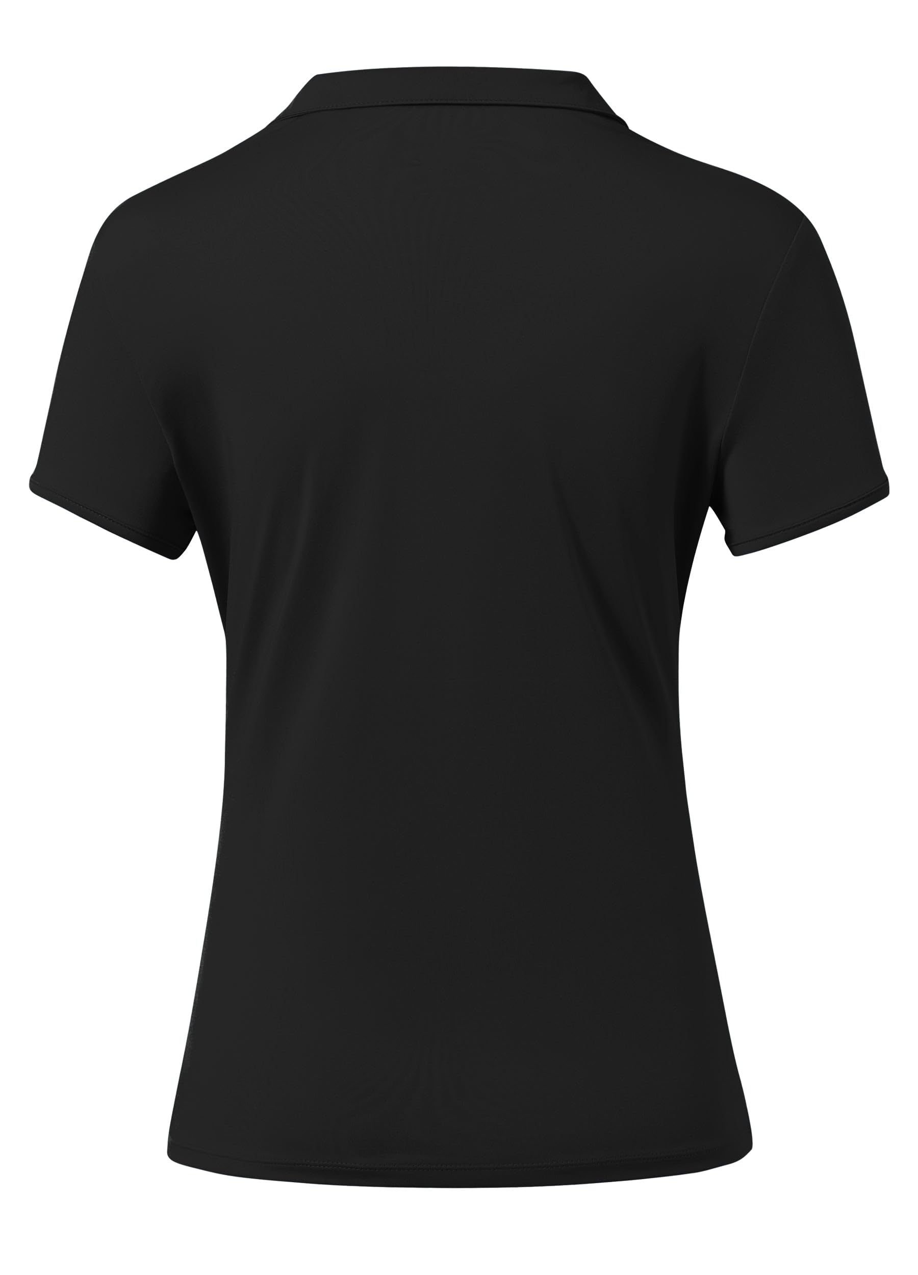 Willit Women's Quick Dry Tennis & Golf Polo Shirt - UPF 50+ Short Sleeve Moisture Wicking Active Top for Running, Workout & Outdoor Sports | Lightweight Performance Apparel for Women Athletes