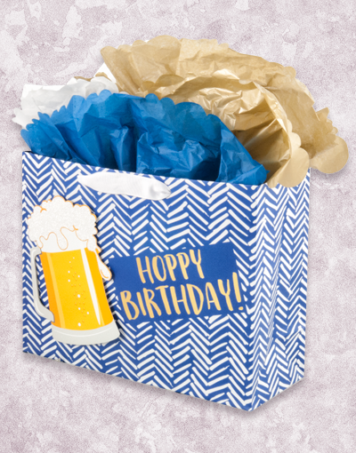 Premium Beer Birthday Gift Bags - Party Favors & Celebration Supplies for Men's Birthday, Bachelor Party & Beer Lovers - Perfect for Brewery Events, Groomsmen Gifts & Beer-Themed Parties