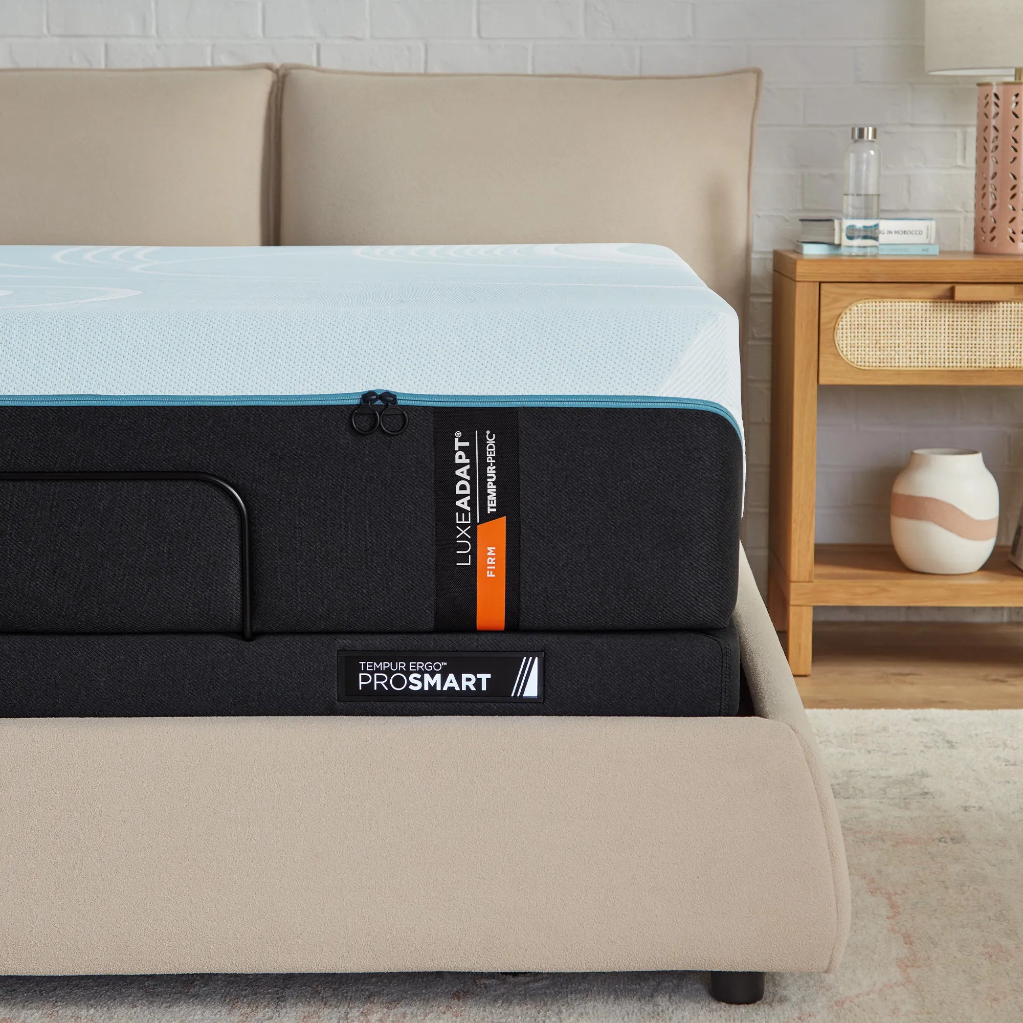 TEMPUR LuxeAdapt® Firm Mattress - Premium Memory Foam for Back Support & Pressure Relief - Ideal for Side, Back & Stomach Sleepers