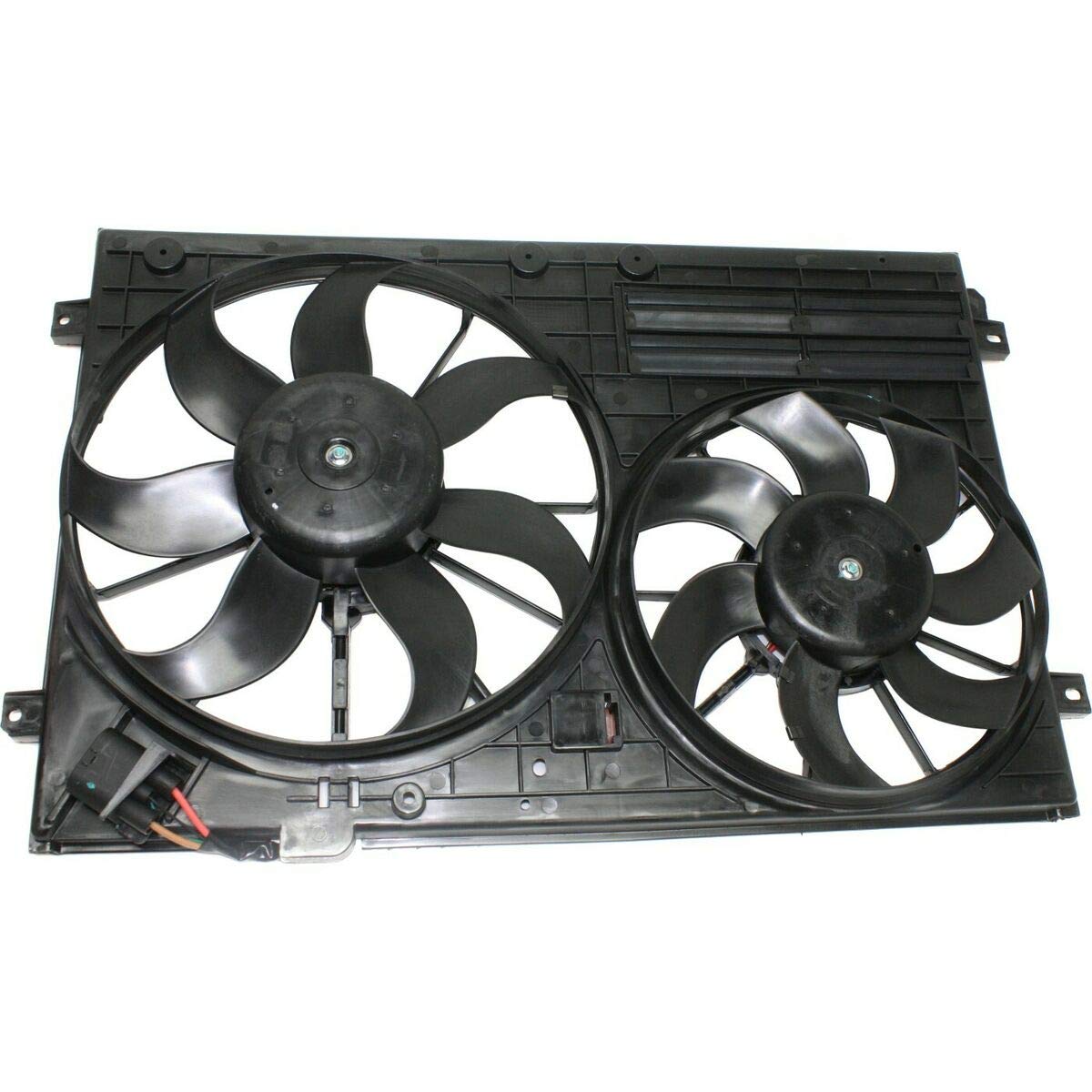 Sawyer Auto Radiator Cooling Fan Replacement for 2005-2016 VW Jetta & 2006-2010 Passat - High Performance Cooling System Part - Perfect for Engine Overheating Prevention & Summer Driving