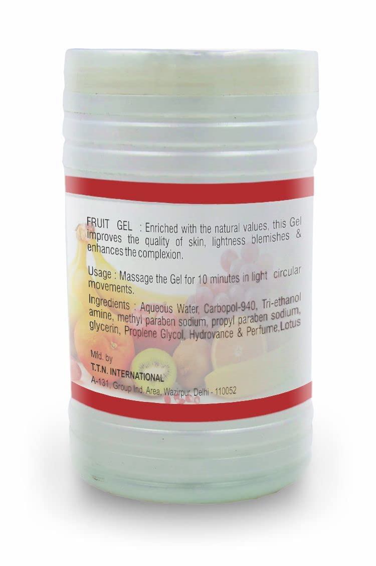 Heaven Valley Aloe Vera Massage Gel 900ml & Fruit Massage Gel 900ml - Natural Skin Lightening with Aloe Vera and Fruit Extracts - Perfect for Spa, Massage, and Skin Care at Home