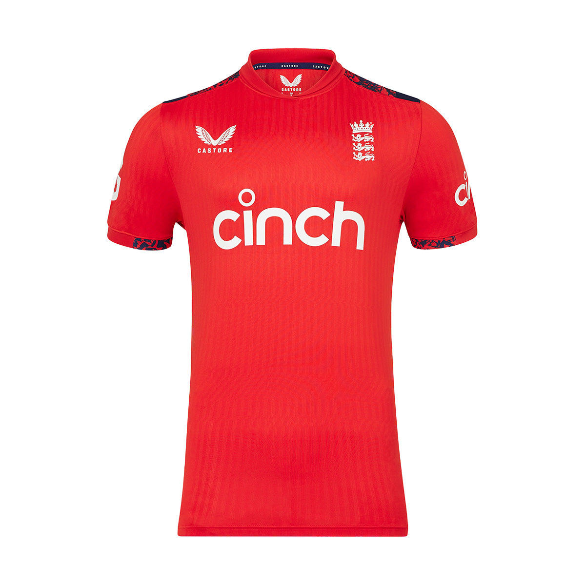 ECB T20 Replica Short Sleeve Cricket Shirt 2024 - Official England Cricket Team Jersey for Fans & Players | Perfect for Matches, Training & Casual Wear