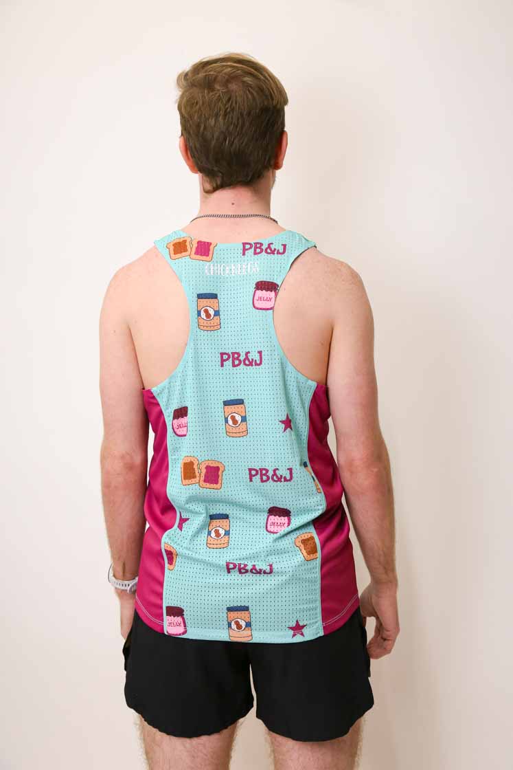 Men's PB&J Performance Singlet - Breathable Running & Workout Tank Top for Gym Training & Athletic Activities