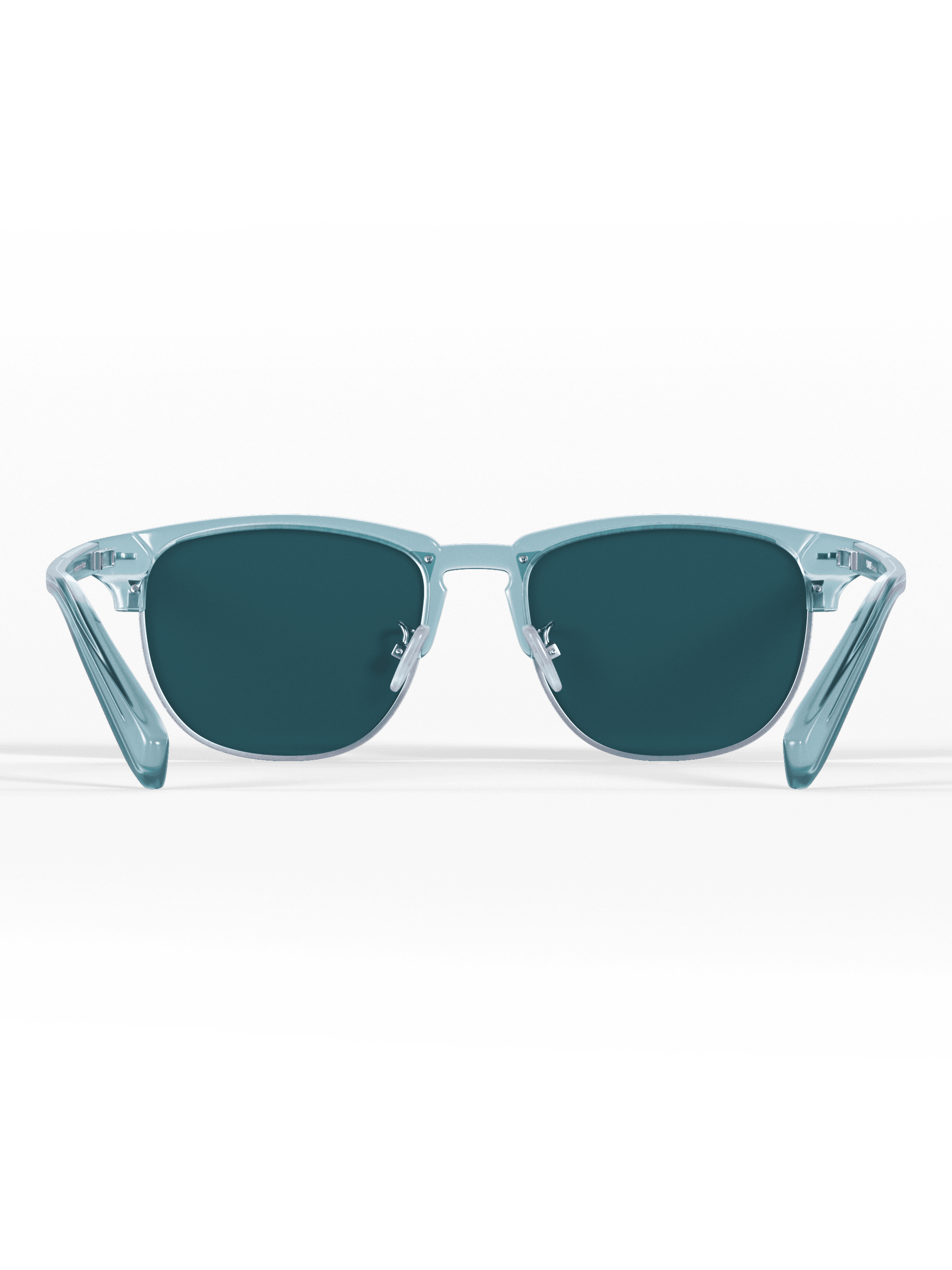 Clear Ciel Semi Rimless Glasses - Lightweight & Stylish Eyewear for Men & Women - Perfect for Reading, Driving & Everyday Use