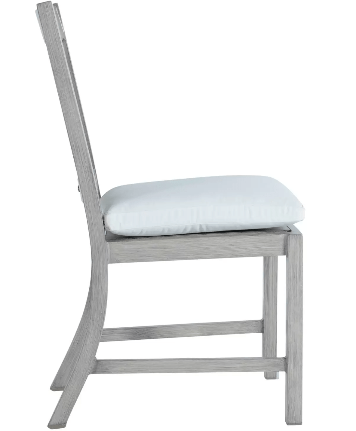 Westerly Aluminum Dining Side Chair - Lightweight Outdoor Patio Furniture for Garden, Poolside, and Restaurant Use