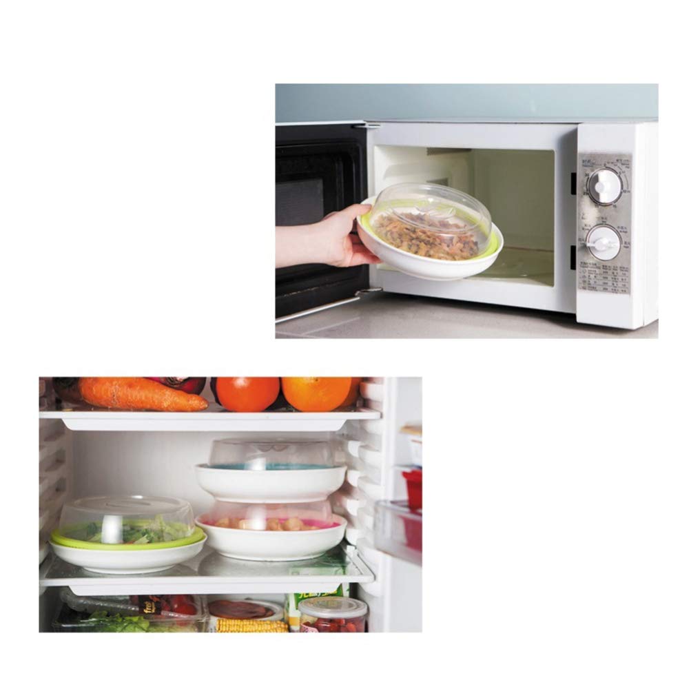 DOITOOL Microwave-Safe Dessert Display Dome - Cake Cover, Cheese Dome, Butter Cake Lid - Splatter Guard for Food Heating, Steam Protection - Perfect for Baking, Serving, and Storing Desserts