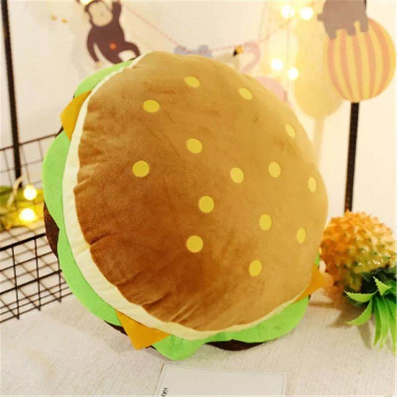 Burger and French Fries Plush Toy - Cute Fast Food Stuffed Animals for Kids, Gift, and Home Decor | Perfect for Playtime, Birthday Gifts & Themed Room Decor