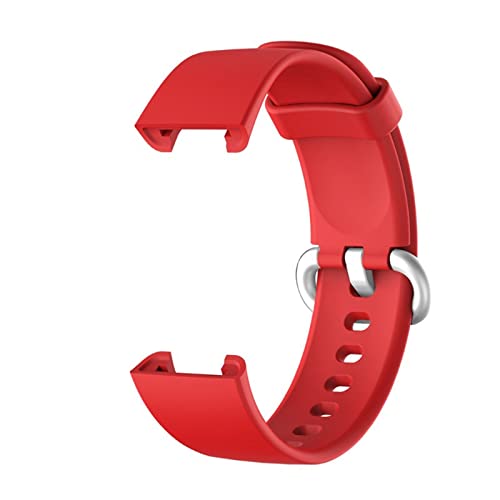 Kingjinglo Silicone Strap Compatible with Redmi Watch 1 - Durable Waterproof Adjustable Wristband for Men Women, Soft Breathable Replacement Strap for Gym, Running, Swimming & Daily Wear