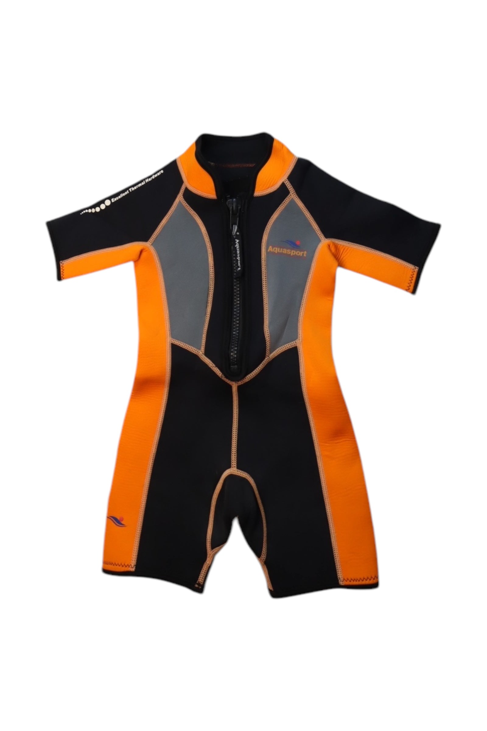 Aquasport Short Sleeve Wetsuit for Men & Women - 2mm Neoprene Thermal Protection - Perfect for Surfing, Diving & Water Sports