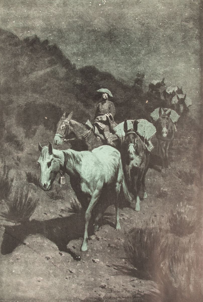 The Bell Mare, 1904 Collier's Vintage Print - Antique Horse Artwork for Home Decor & Office Wall Art | Perfect for Western Theme Rooms, Cowboy Gifts & Equestrian Lovers