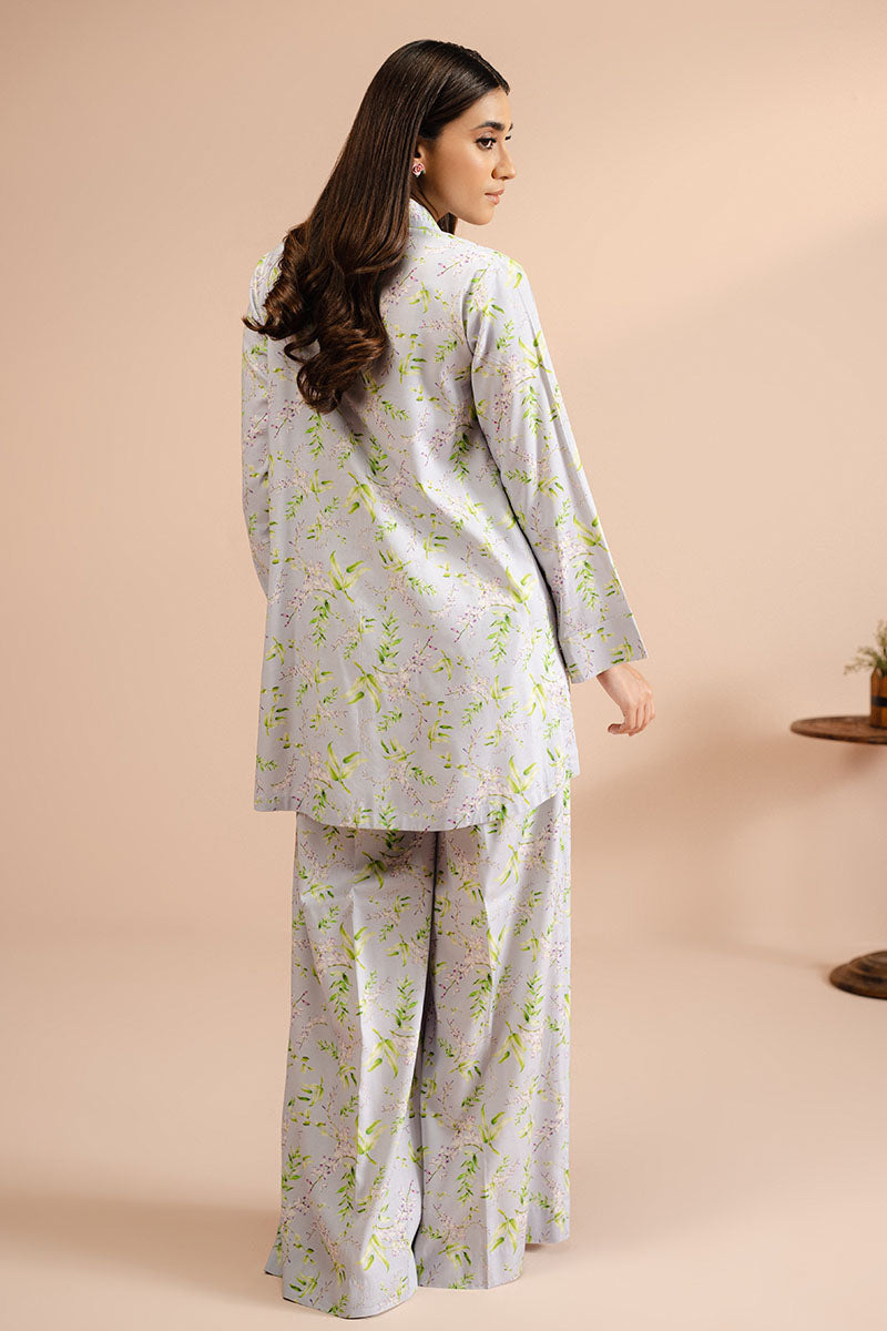 LAVENDER BLOOM 2-Piece Outfit Set (Shirt & Pants) for Women - Casual Summer Wear, Beach Vacation Outfit, Boho Chic Style