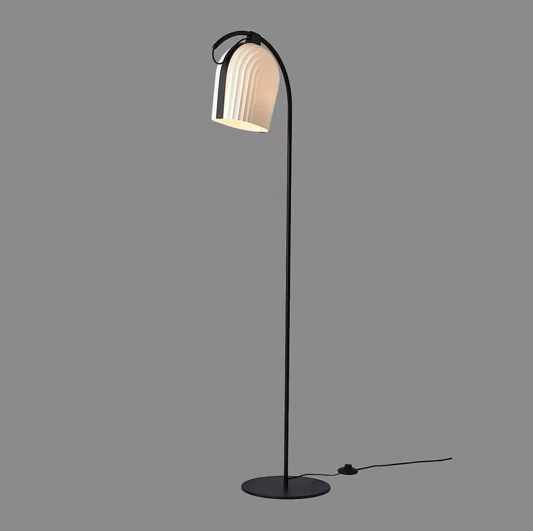 Modern Arc Floor Lamp for Living Room - Adjustable LED Standing Light with Remote Control, Perfect for Reading, Lounge & Bedroom Decor
