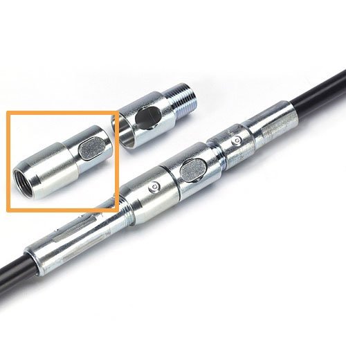 Chimney 60105 Buttonlok Connector - .375 Inch PT Female Rod End for Hydraulic Systems & Heavy Machinery | Durable Industrial Fitting for Construction & Automotive Applications