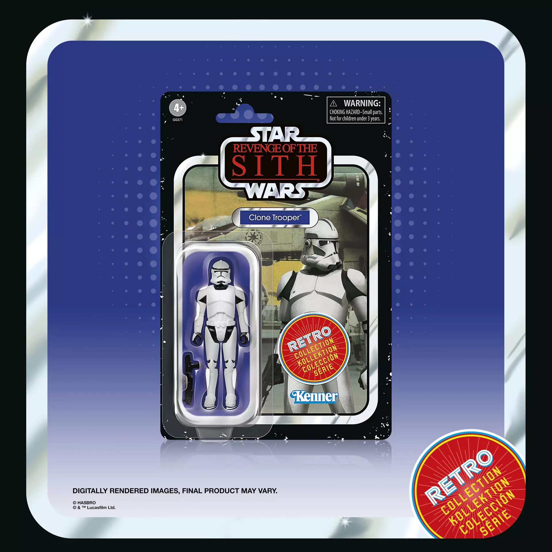 Star Wars Attack of the Clones & Revenge of the Sith Action Figures - The Retro Collection for Display & Collectibles | Perfect for Fans, Gifts & Movie Memorabilia