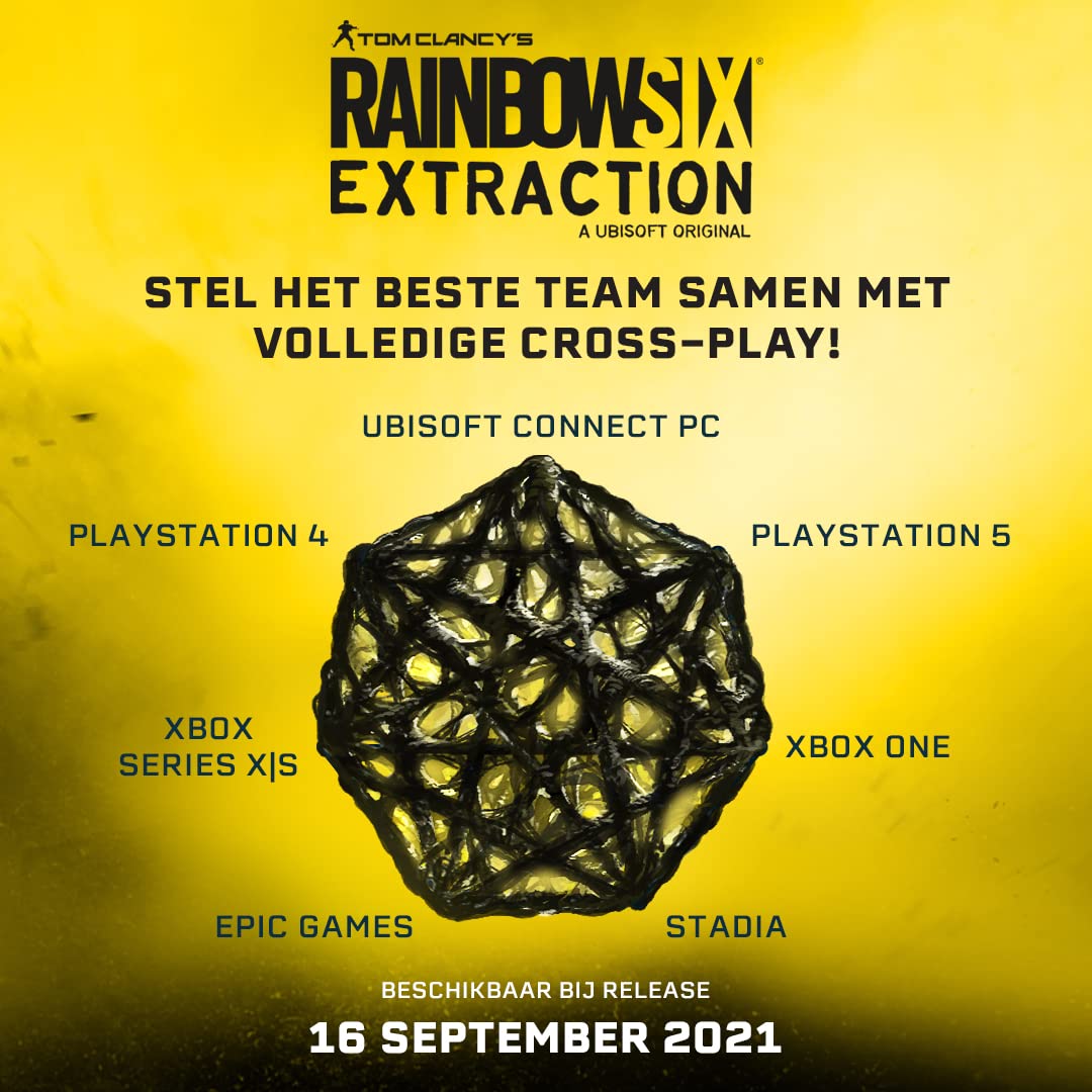 Rainbow Six Extraction Deluxe Edition PS5 Upgrade - Tactical Shooter Game for Team Play & Zombie Battles | Perfect for Online Multiplayer & Co-op Gaming Nights