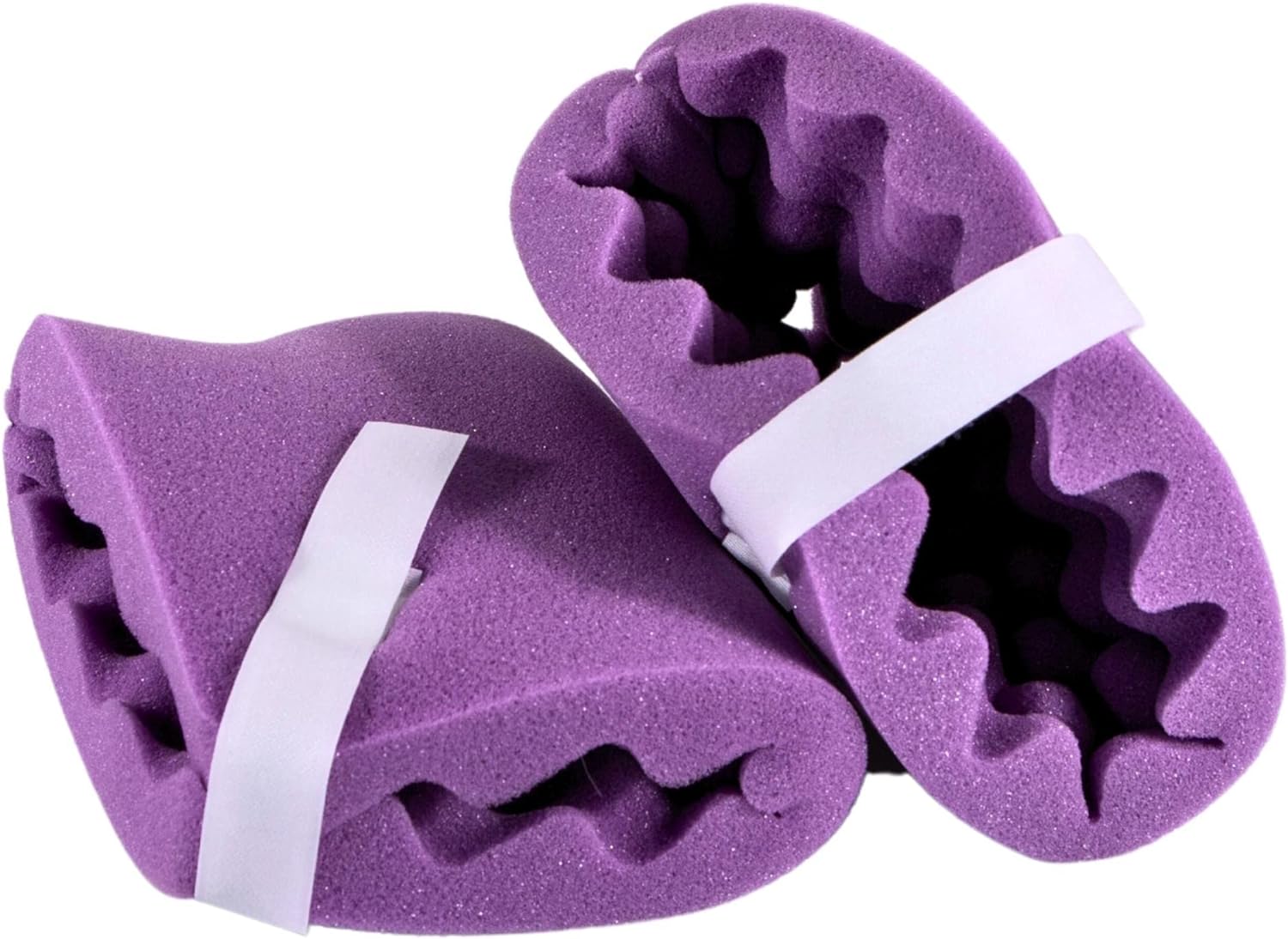 Premium Convoluted Foam Heel Protectors for Shoes - Cushioned Support & Pain Relief for Heel Spurs, Plantar Fasciitis - Ideal for Running, Walking & Everyday Comfort