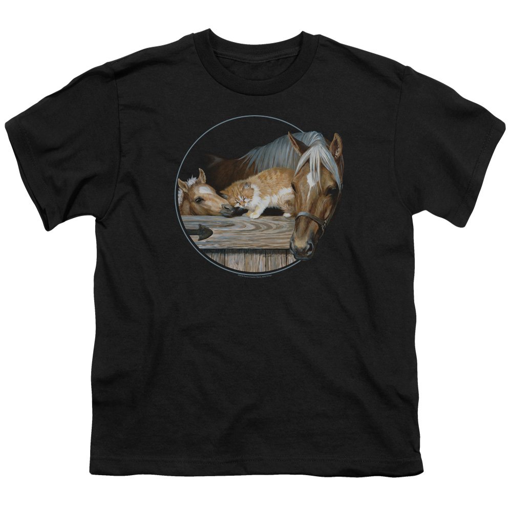 Wild Wings Everyone Loves Kitty Unisex Youth T-Shirt for Boys & Girls - Soft Cotton Graphic Tee for Kids, Playdates & Casual Wear