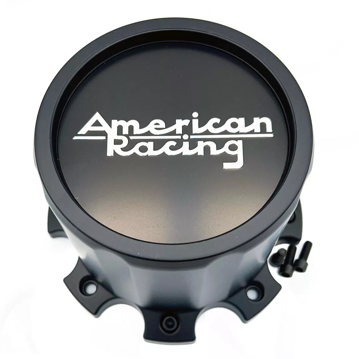 American Racing Satin Black 8x6.5/170 Dually Rear Wheel Cap - Perfect for Pickup Trucks & Heavy-Duty Vehicles