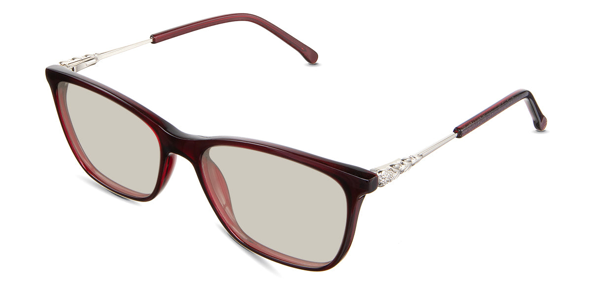 Elle Women's Prescription Tinted Glasses - Stylish & UV Protection for Everyday Wear, Reading, and Outdoor Activities