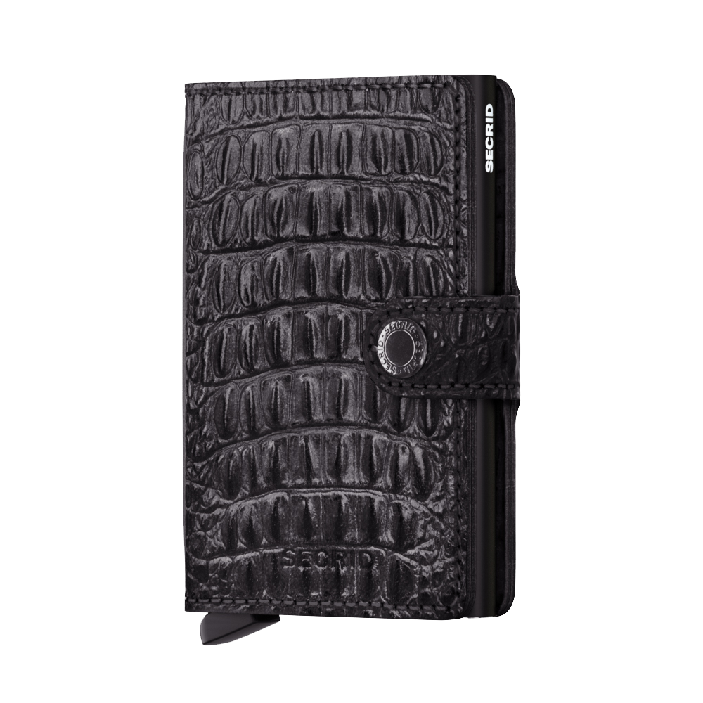 SECRID Miniwallet Nile - Slim RFID Blocking Leather Wallet for Men & Women | Perfect for Travel, Business & Everyday Use