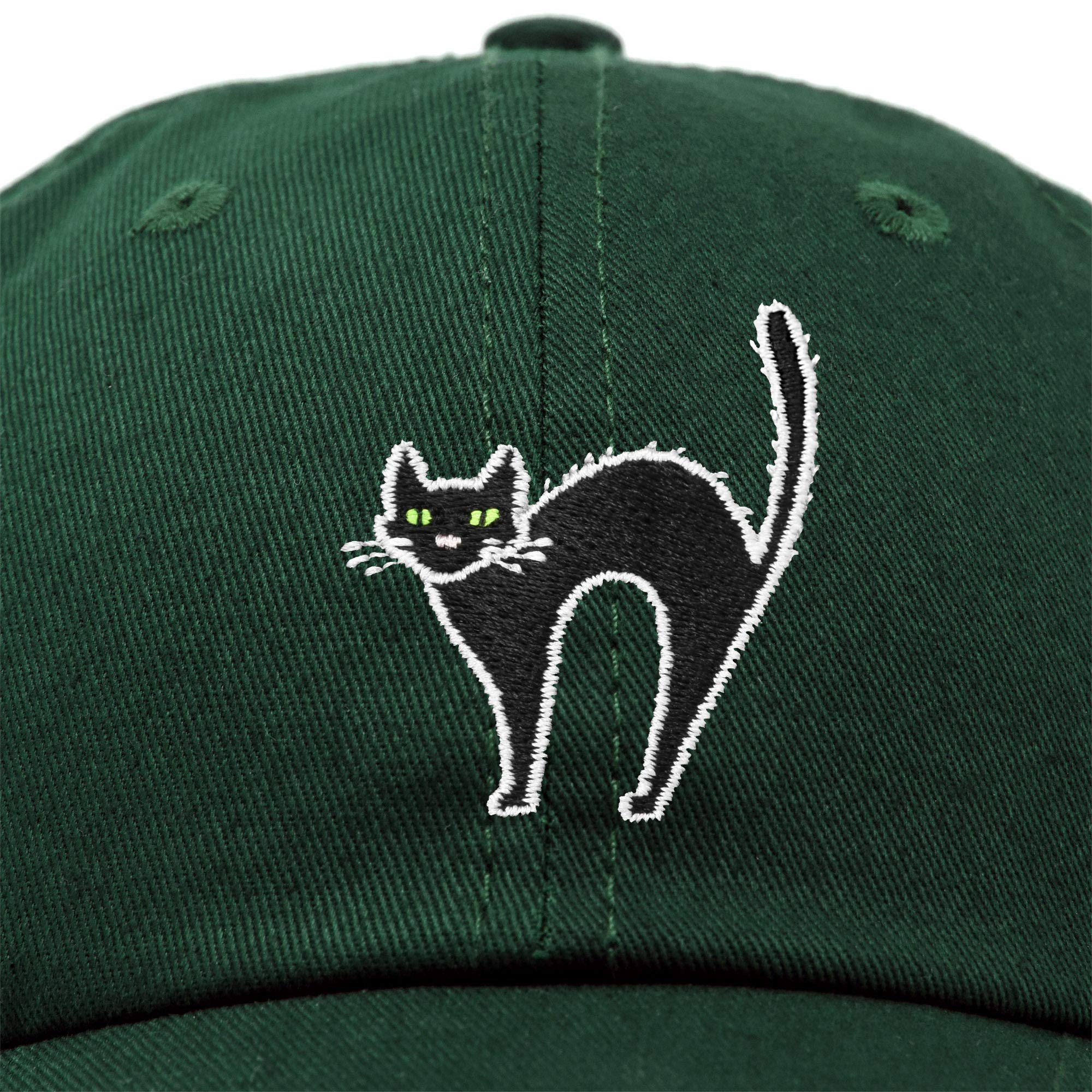 Black Cat Baseball Cap for Women - Cute Halloween Hat with Ears - Perfect for Costume Parties, Cosplay & Everyday Wear