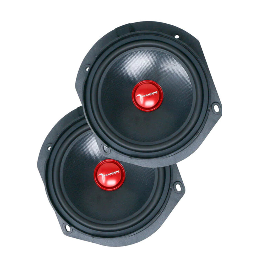Diamond Audio S 65C 300W Peak (150W RMS) 6.5 Inch Component Speakers - Compatible with Tesla Model S | Premium Car Audio System for Enhanced Sound Quality | Perfect for Road Trips & Music Lovers