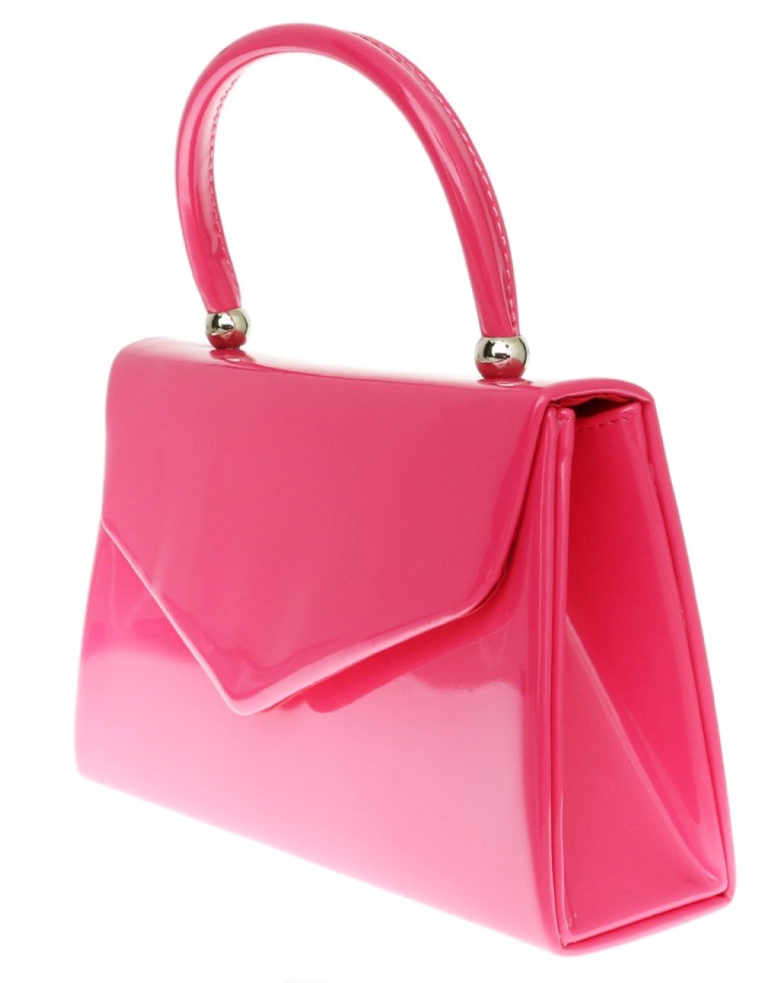 Stylish Patent Leather Clutch Bag for Women - Small Hard Case Evening Purse - Perfect for Parties, Weddings & Formal Events