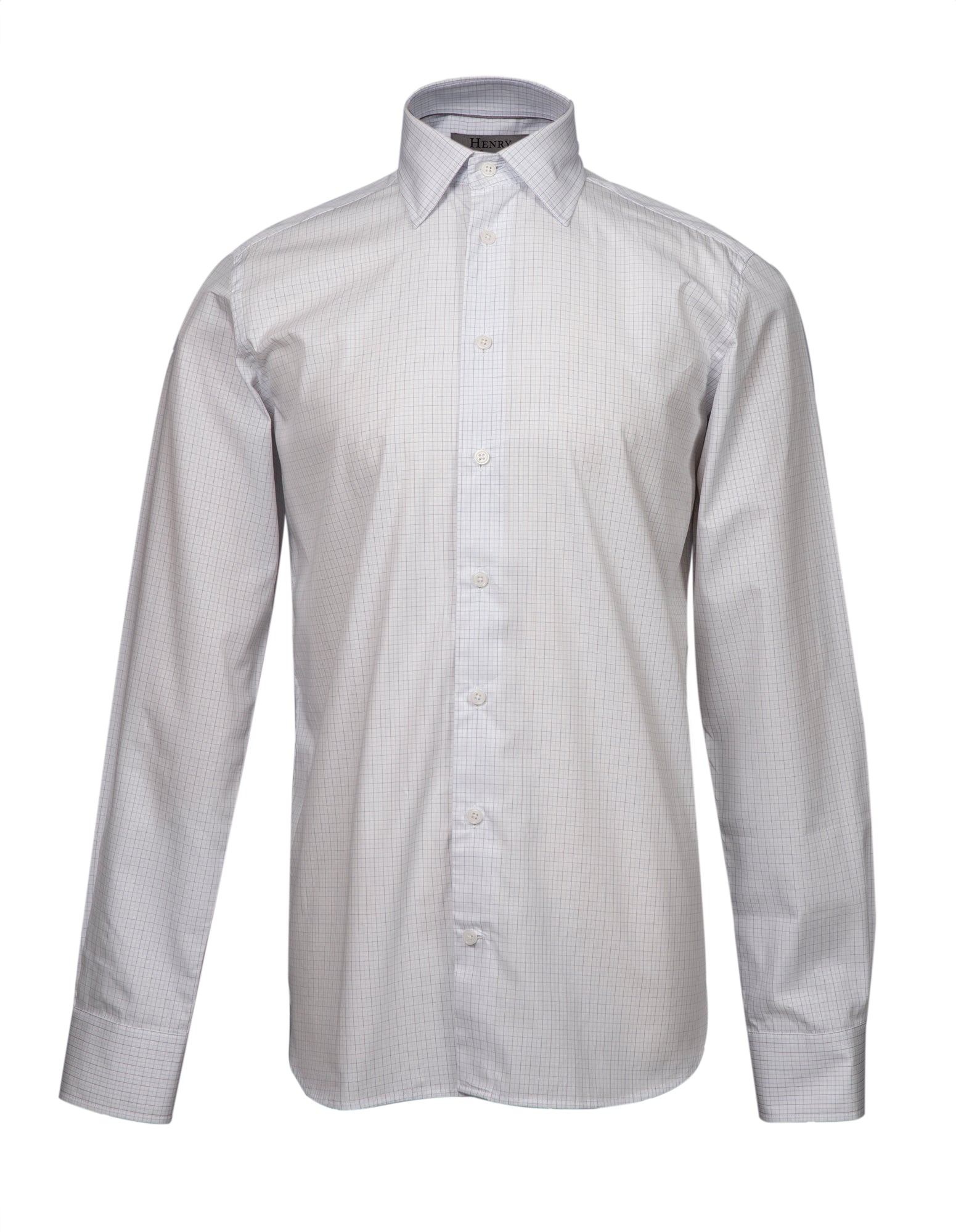 HENRY SARTORIAL Men's Classic Fit Checkered Cotton Blend Casual Shirt - Multi Color | Office Wear & Smart Casual Outfits
