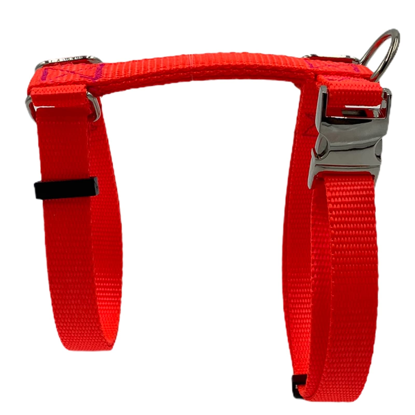 Newly Designed Hog or Pig (Dog) Harness with Longer Backstrap - Large Size, Orange Color - Perfect for Farm Animals, Hunting Dogs & Outdoor Adventures