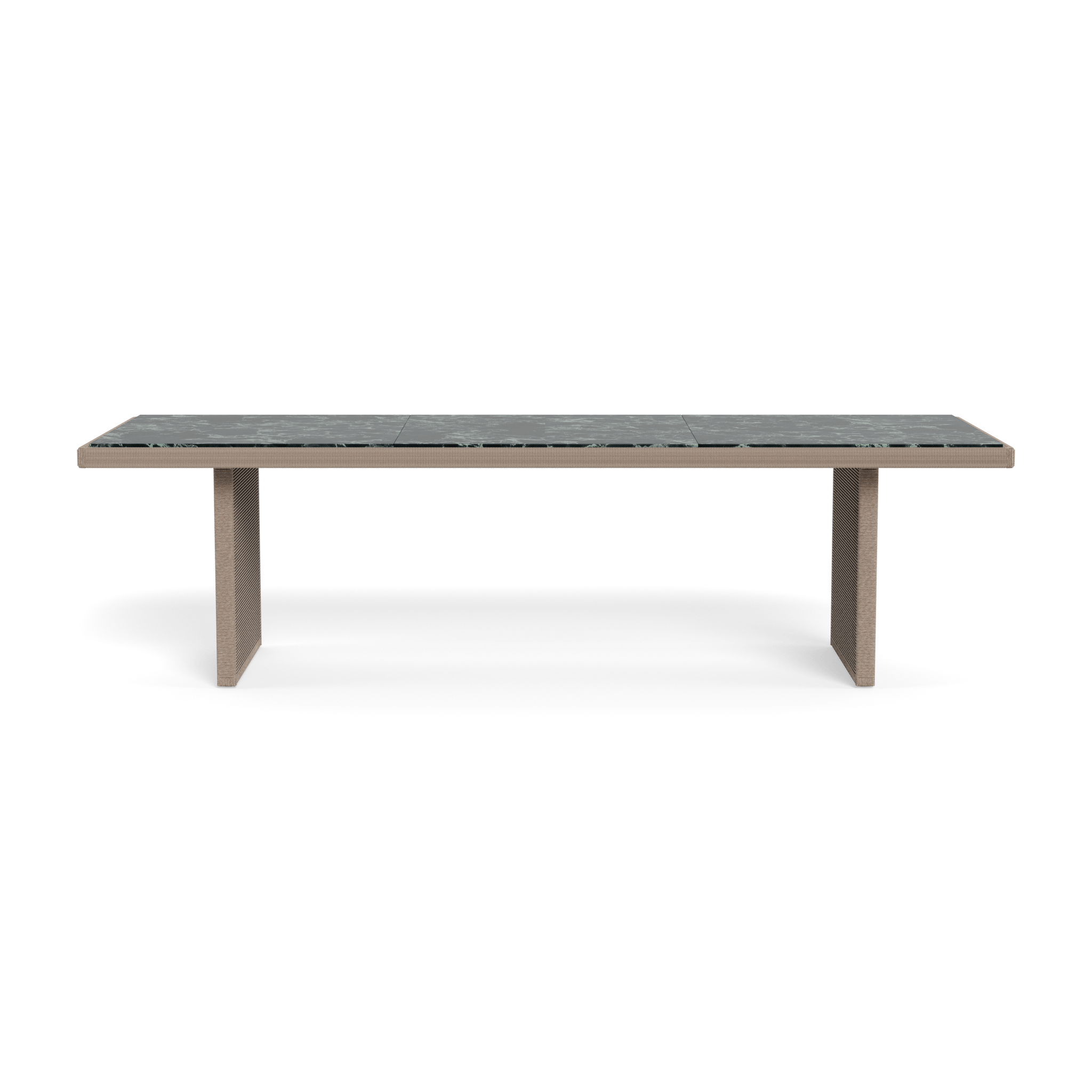 Formentera 108-inch Modern Dining Table - Solid Wood Farmhouse Table for Kitchen & Dining Room - Perfect for Family Gatherings & Dinner Parties