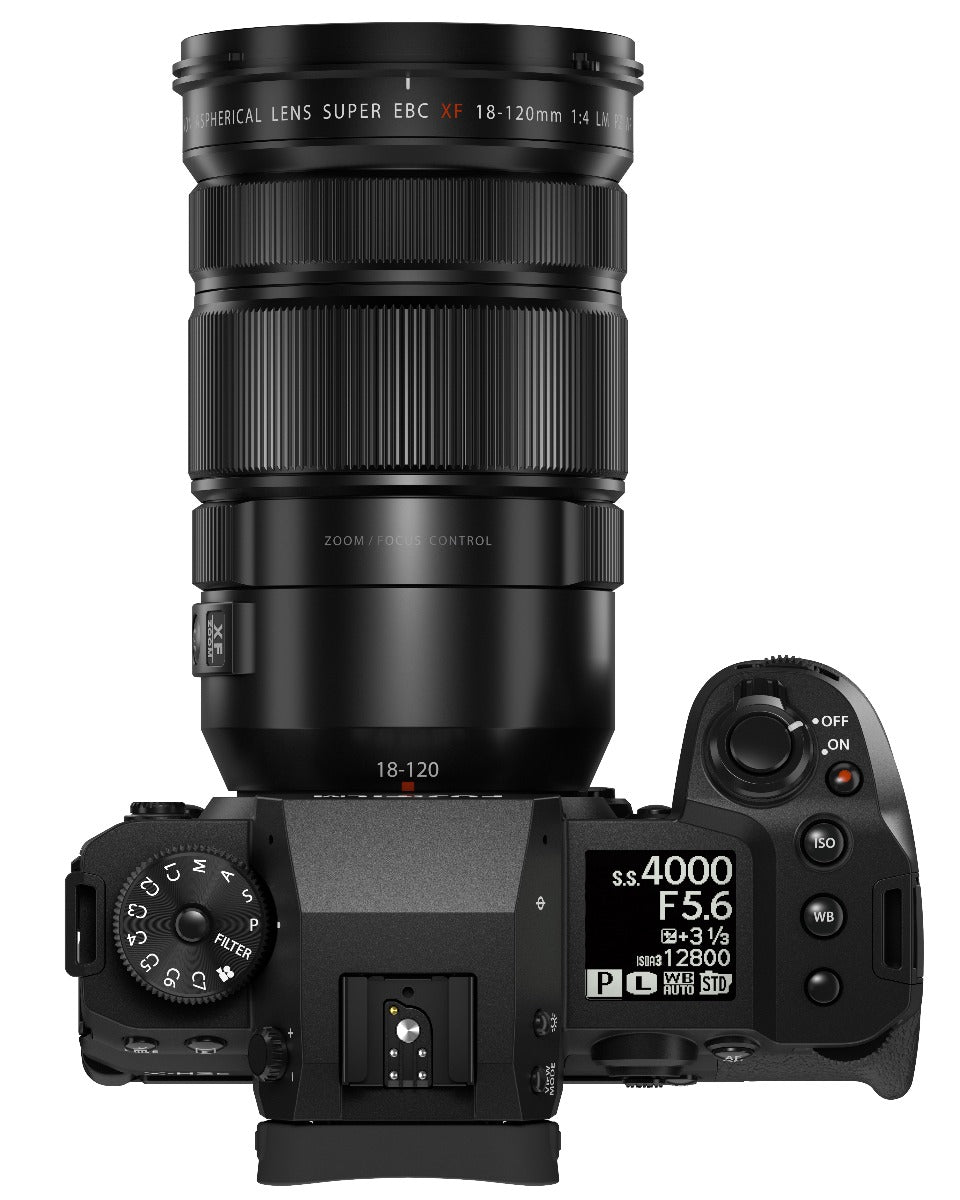 Fujifilm XF 18-120mm F4 R LM PZ WR Lens - Premium Zoom Lens for Mirrorless Cameras - Perfect for Travel, Portrait & Landscape Photography