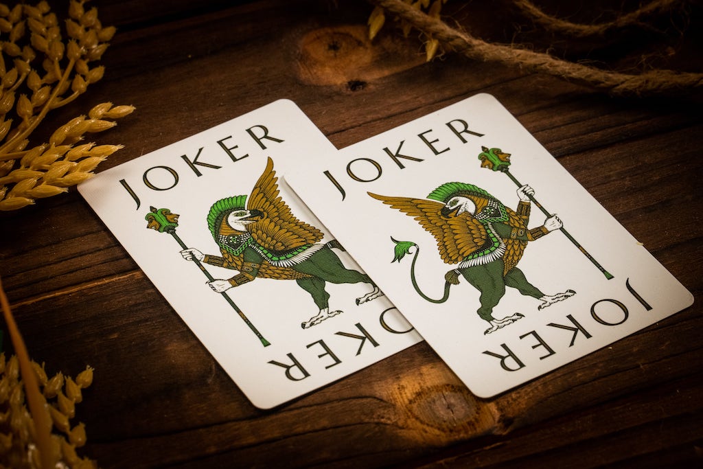 Premium Forest Green Babylon Playing Cards - Elegant Design for Poker, Magic Tricks & Card Games - Perfect for Casino Nights, Gifts & Collectors