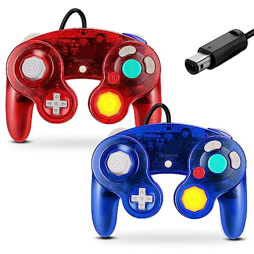 Clear Red & Clear Blue