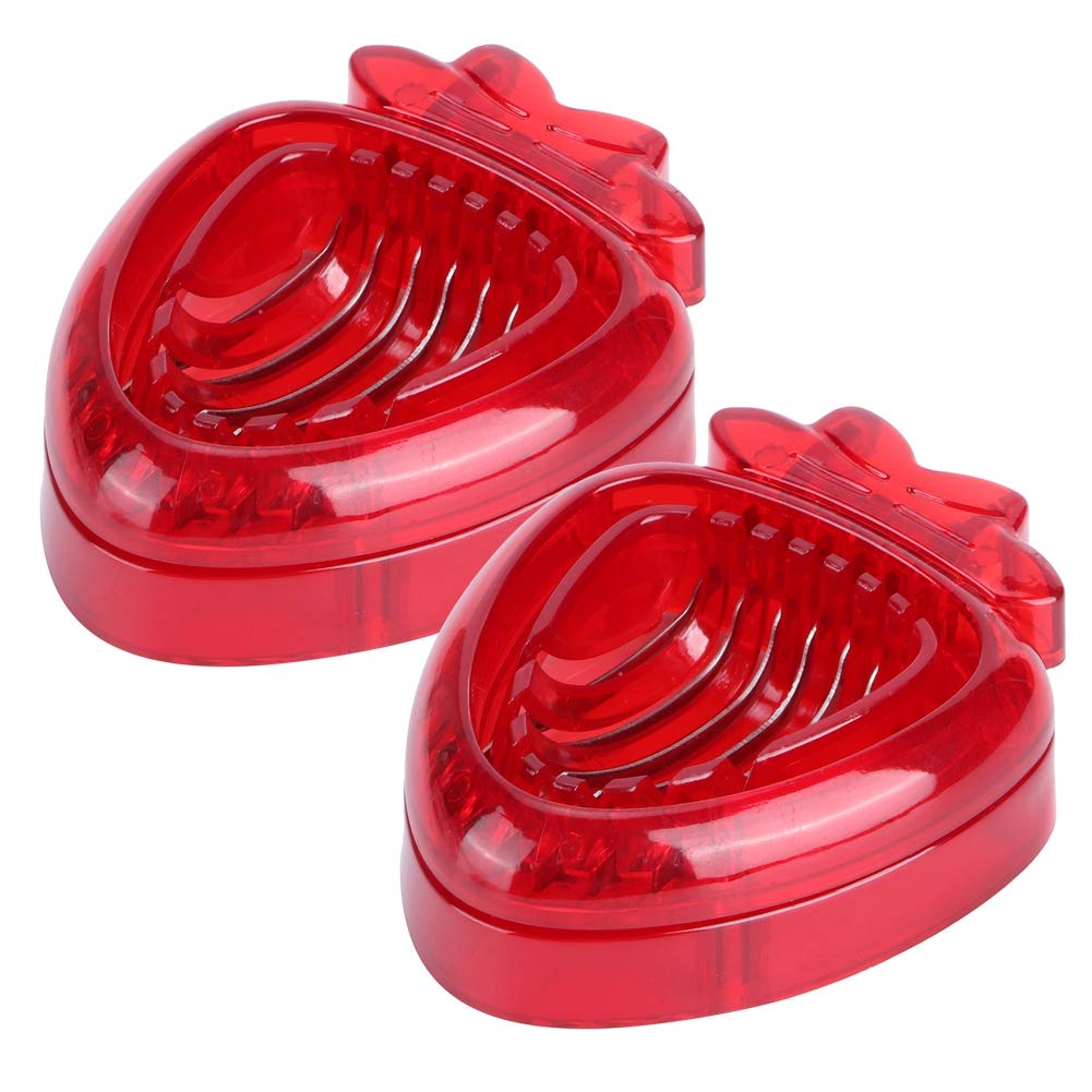 3.7x3x1.2 Inch Stainless Steel Fruit Slicer - Food Grade Kitchen Tool for Cutting Fruits, Making Salads & Desserts - Perfect for Home, Party & Meal Prep