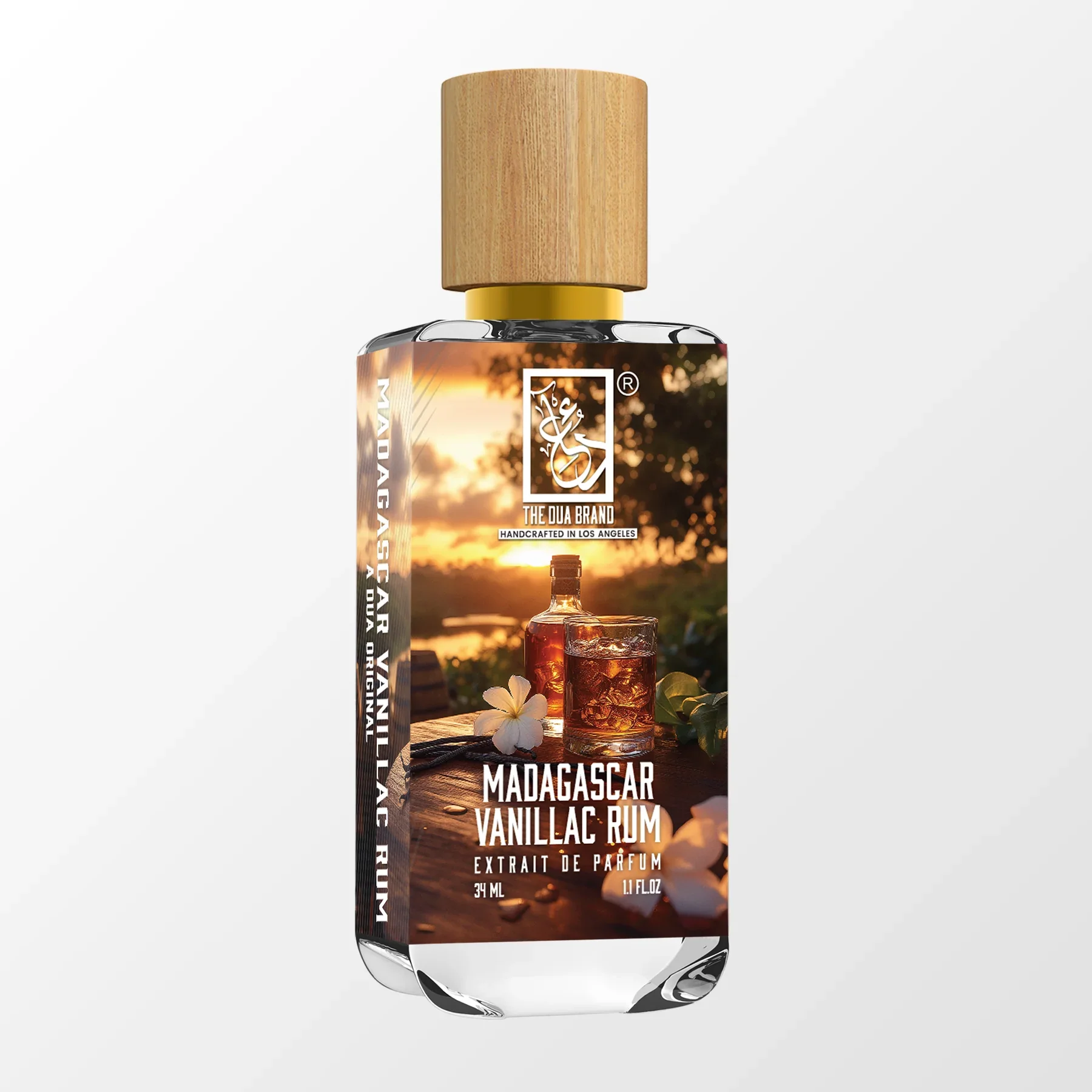 Premium Madagascar Vanilla Rum - Rich & Smooth Caribbean Spiced Rum for Cocktails, Baking & Gifting