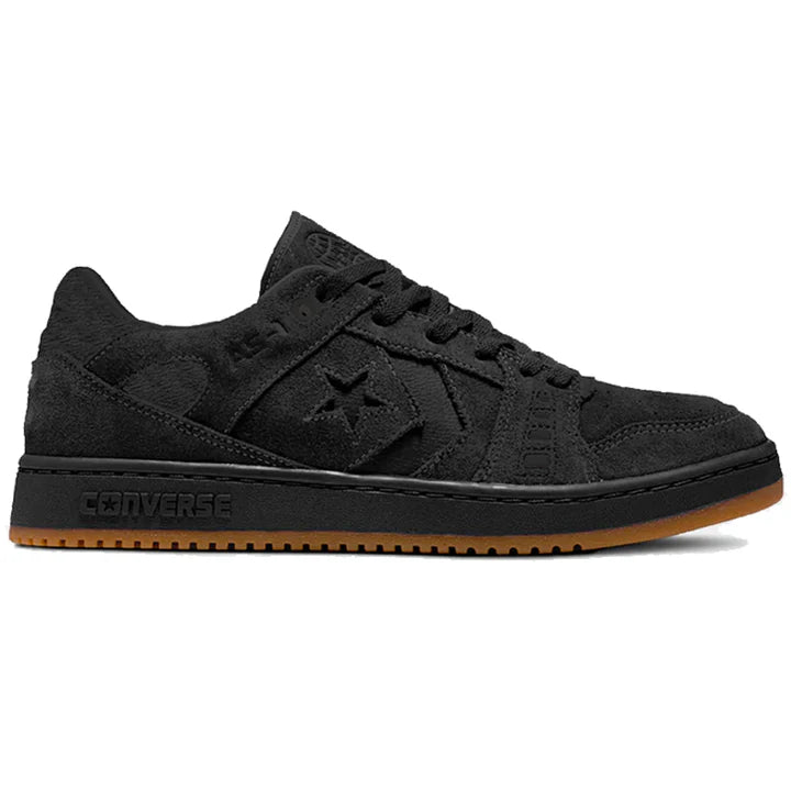 Converse Cons AS 1 Pro Ox Sneakers - Black/Black/Gum Colorway - High-Performance Skate Shoes for Men & Women | Perfect for Streetwear, Skateboarding & Casual Fashion