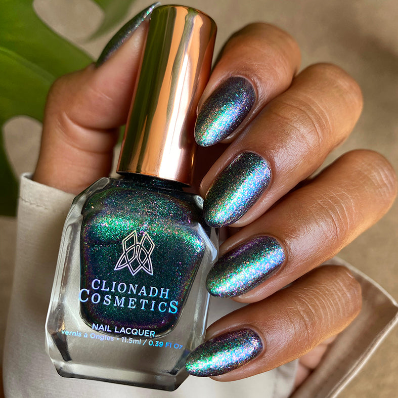 Premium Stained Glass Collection Nail Polish Set of 4 - Vibrant Long-Lasting Colors for Professional Salon & DIY Manicures at Home