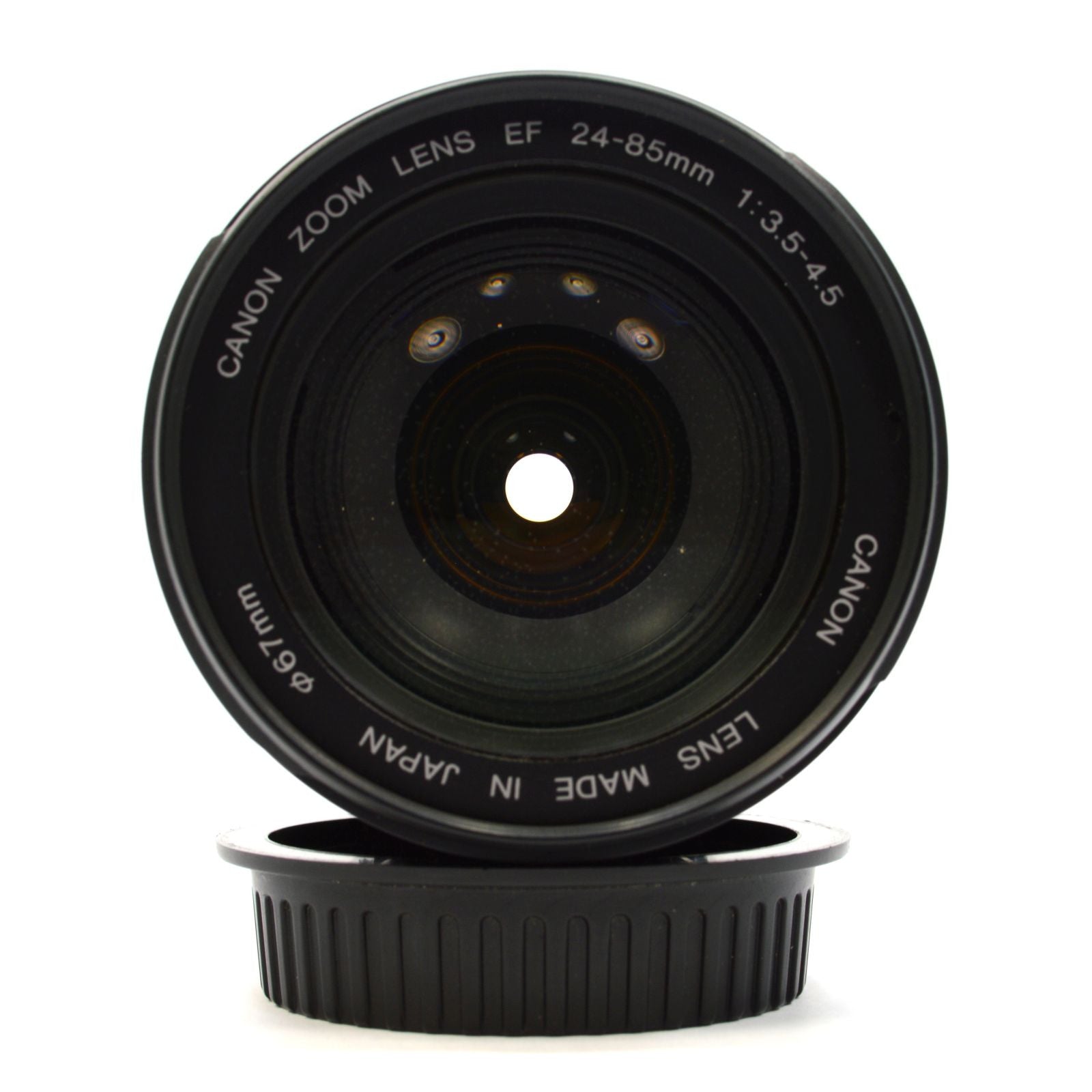 Canon EF 24-85mm f/3.5-4.5 USM Zoom Lens with Front & Rear Caps - Like New Condition - Perfect for Portrait, Travel & Event Photography