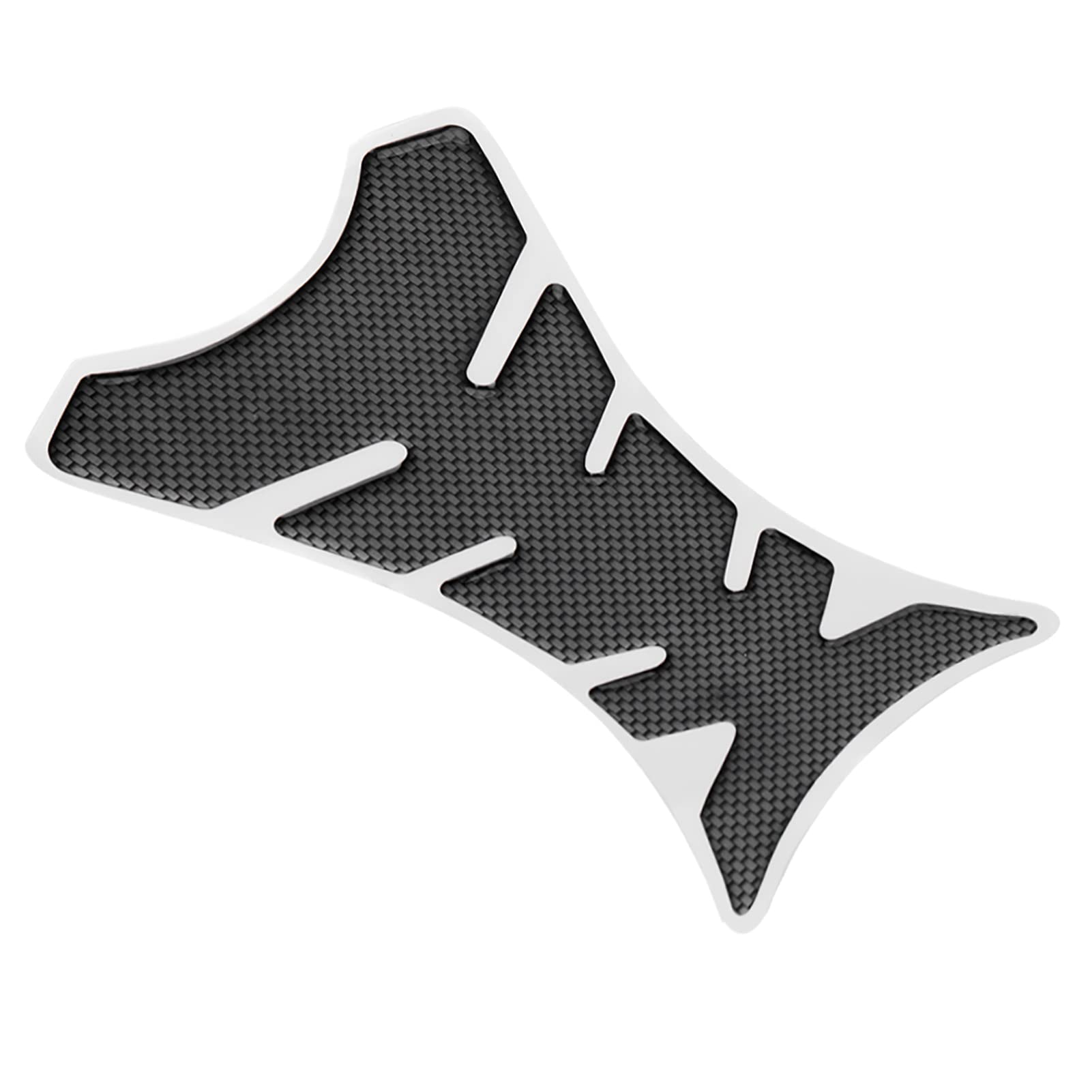 Carbon Fiber Motorcycle Gas Fuel Tank Pad Protector Sticker - Anti-Slip & Scratch Resistant for Harley, Yamaha, Honda - Perfect for Long Rides & Bike Shows