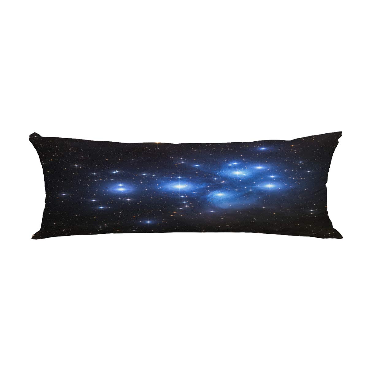 ABPHQTO Taurus Constellation Star Cluster Body Pillow Cover - 20x60 Inch Soft Spiked Glare Pillowcase Protector for Home Decor, Bedroom, and Anime Fans