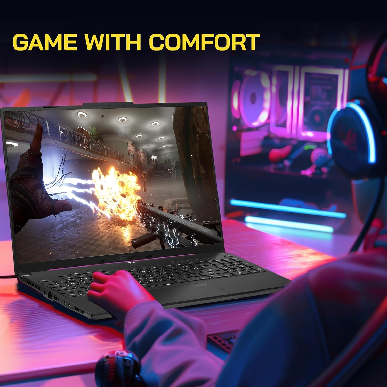 ASUS TUF A16 Gaming Laptop - AMD Ryzen 7 7735HS (Beats i7-12650H) | 16
