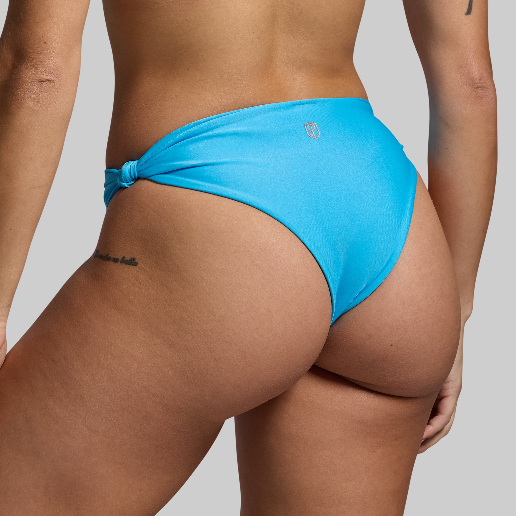 Solstice Bikini Bottom for Women - Aquarius Print High Waisted Swimwear - Perfect for Beach Vacations, Pool Parties & Summer Getaways