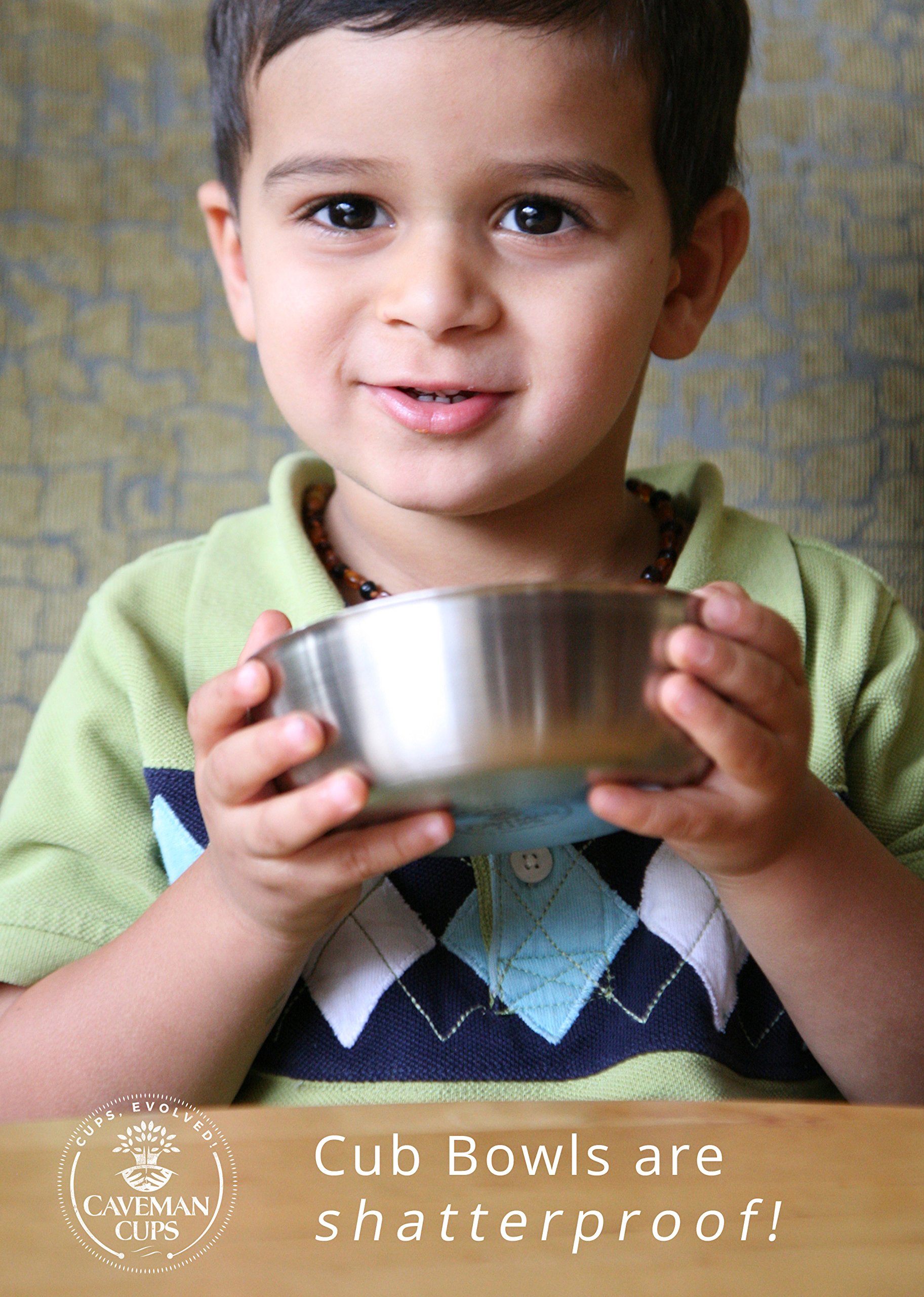 Premium Stainless Steel Small Bowls for Baby & Toddler - 4 Pack Kids Snack Bowls Set - Durable, Non-Toxic & Dishwasher Safe - Perfect for Snacks, Cereal, Yogurt & Baby Food at Home or Travel