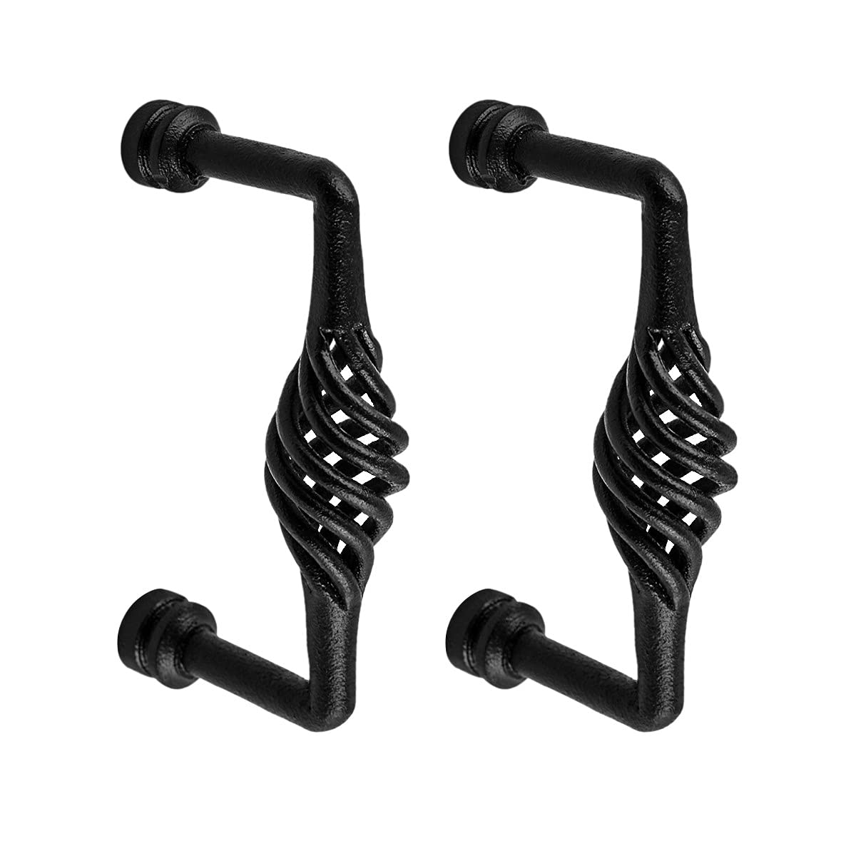 Black Birdcage Cabinet Pulls 5