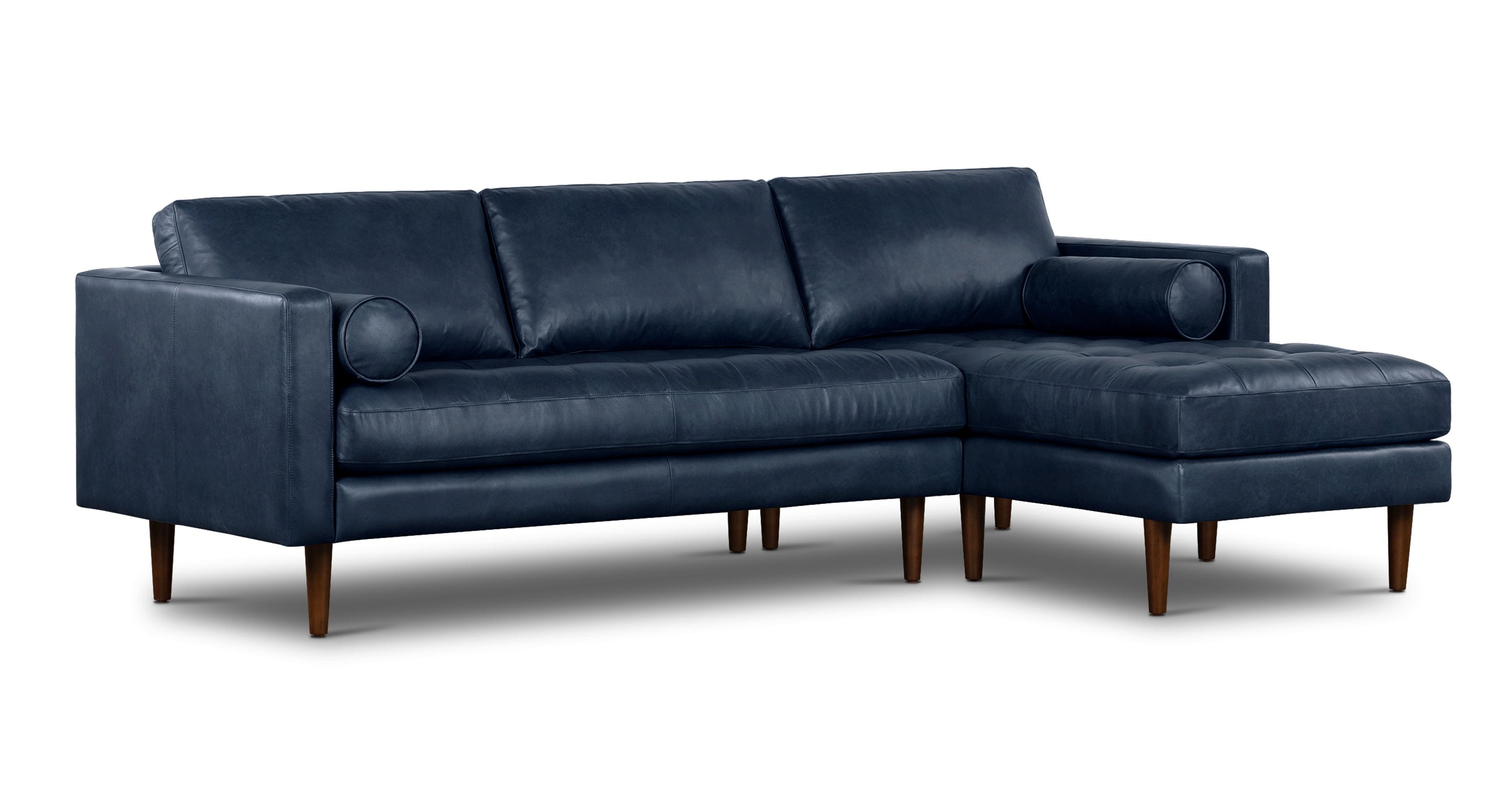 Napa Right Facing Sectional Sofa - Modern L-Shaped Couch for Living Room, Family Room & Home Theater | Comfortable Upholstered Furniture with Premium Fabric