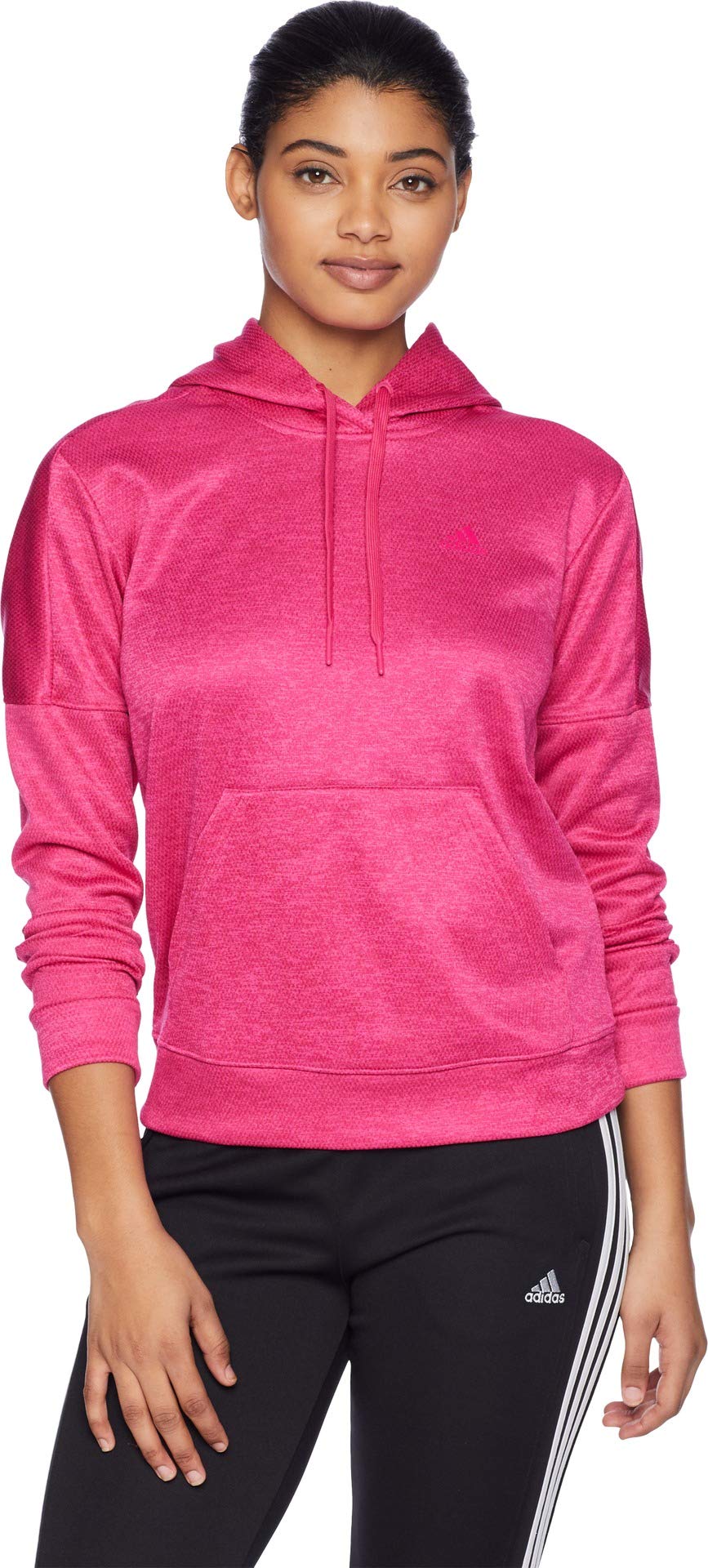 Adidas Women's Hoodie - Soft Fleece Pullover with Kangaroo Pocket | Perfect for Workouts, Running & Casual Wear