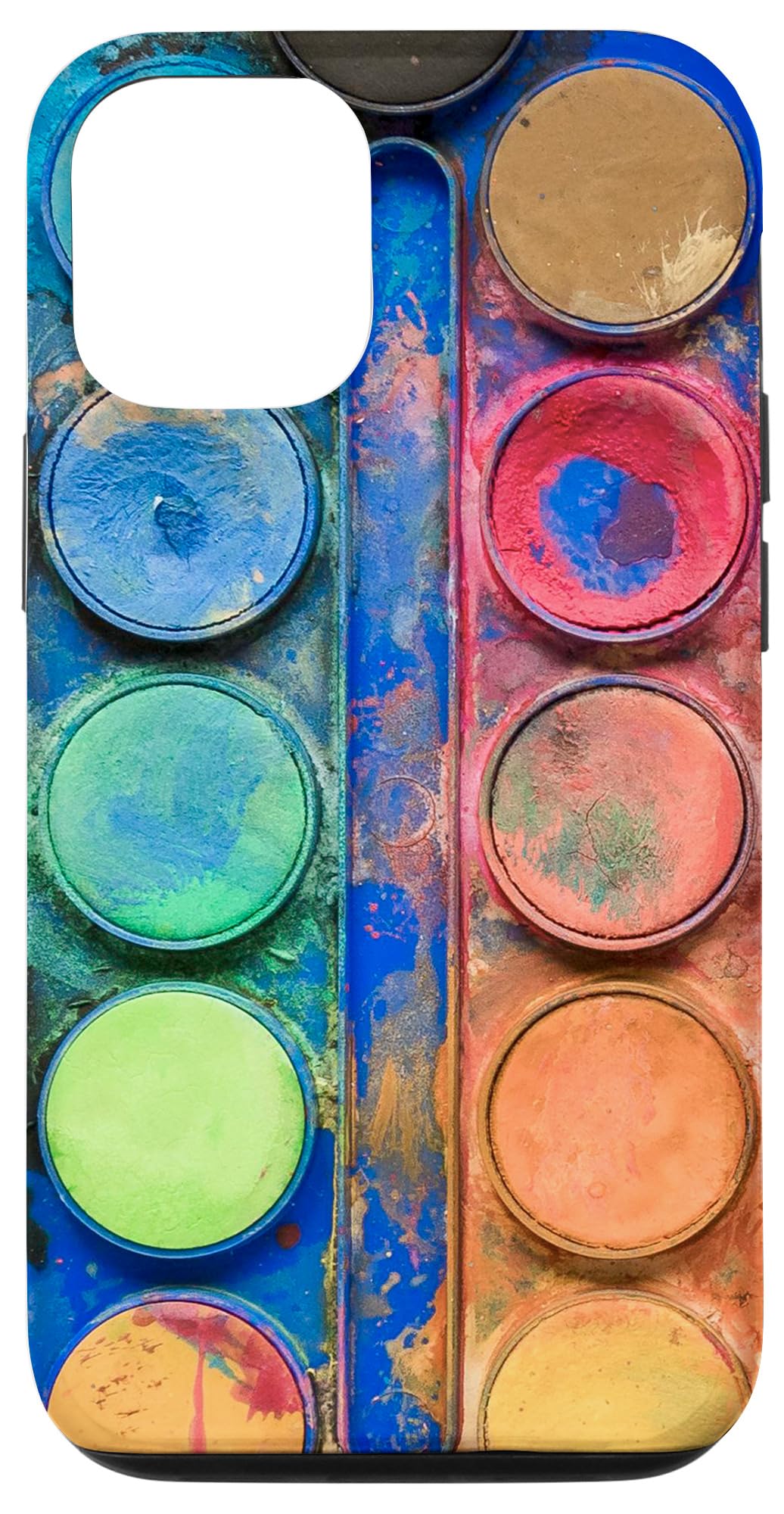 iPhone 12/12 Pro Watercolor Paint Palette Case - Funny Artist Gift for Painters | Perfect for Art Lovers, Creative Professionals & Phone Protection