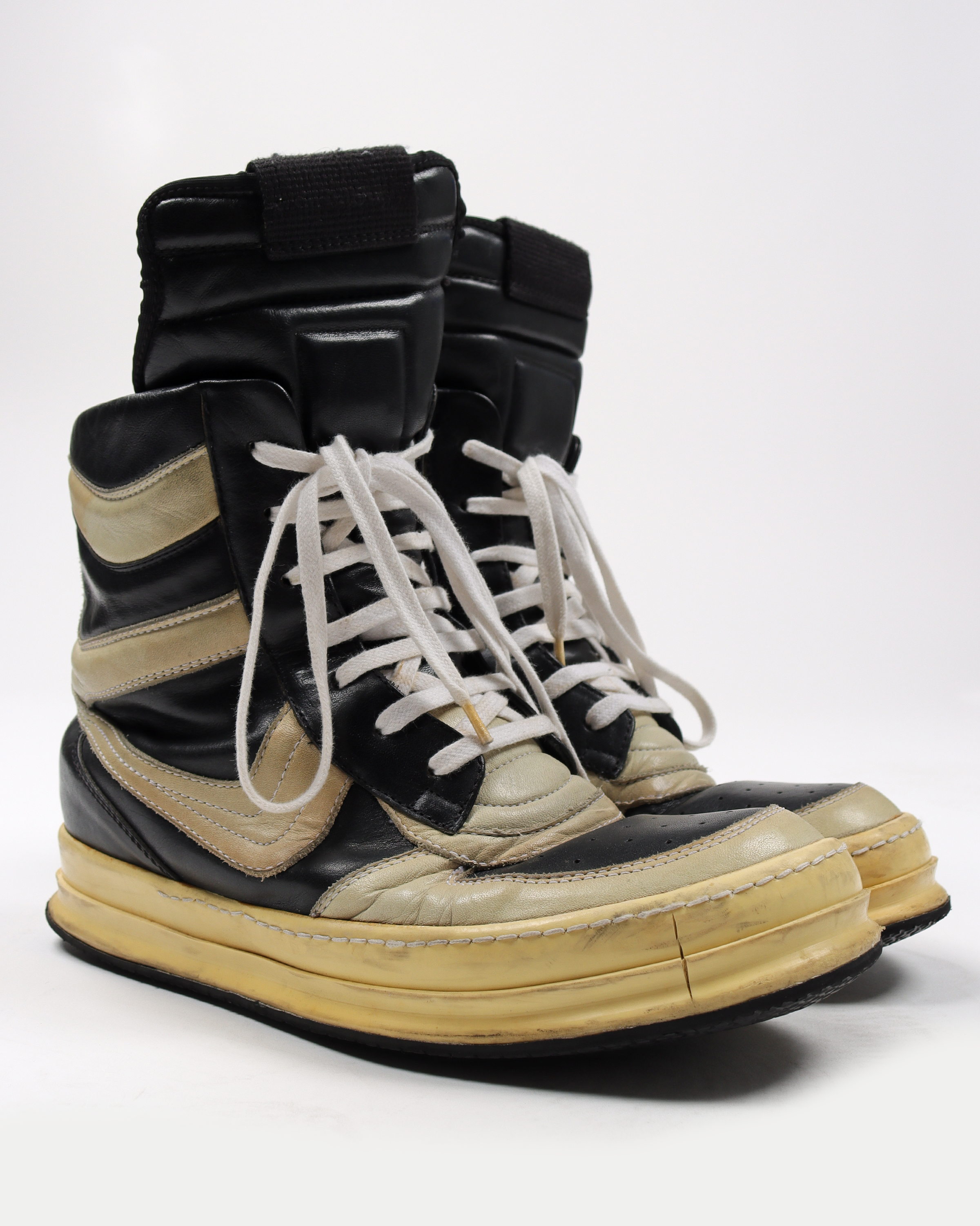 Rick Owens OG Dunk 2 Sneakers - Men's High-Top Luxury Streetwear Shoes for Fashion & Urban Style | Perfect for Casual Wear, Night Out & Street Fashion